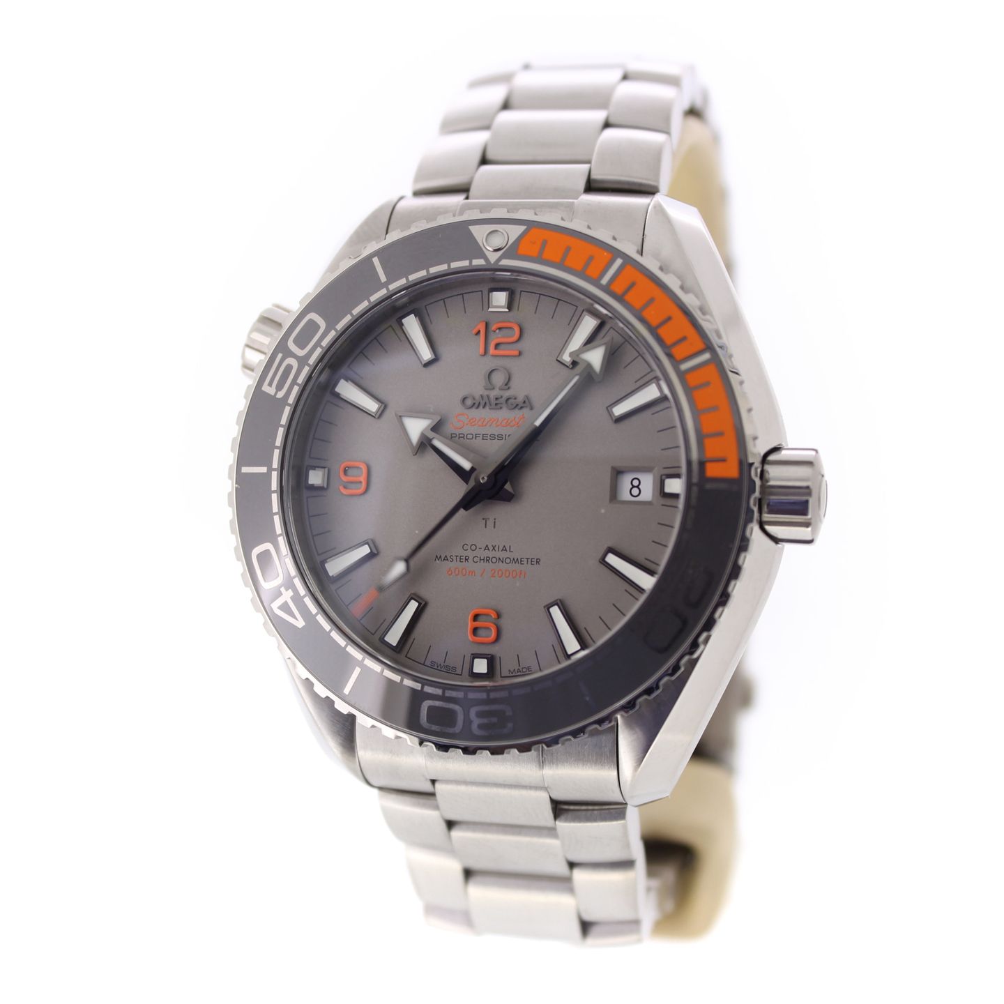 Omega Seamaster Planet Ocean 215.90.44.21.99.001 (2025) - Grey dial 44 mm Titanium case (1/7)