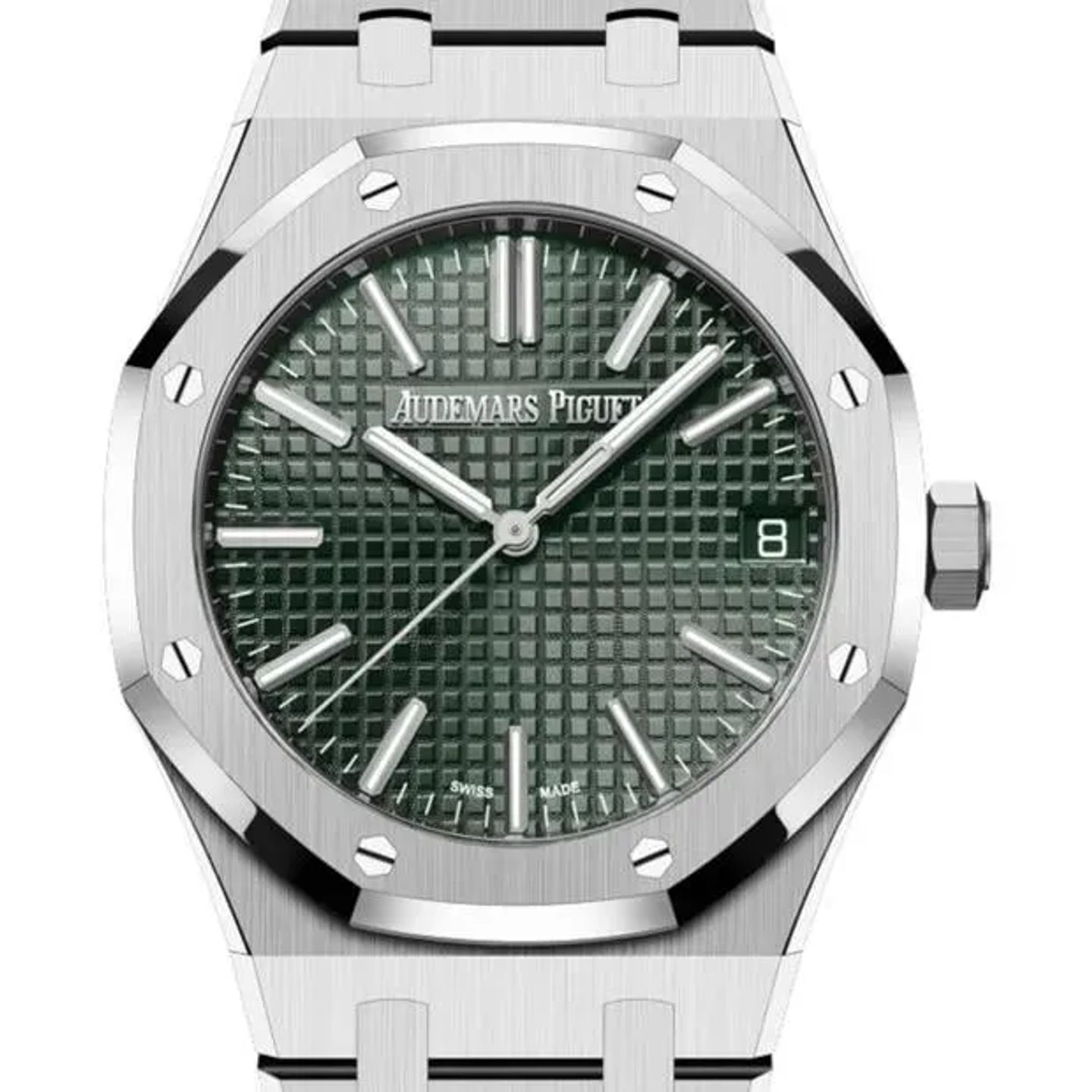 Audemars Piguet Royal Oak Selfwinding 15510ST.OO.1320ST.09 (2025) - Grijs wijzerplaat 41mm Staal (6/6)