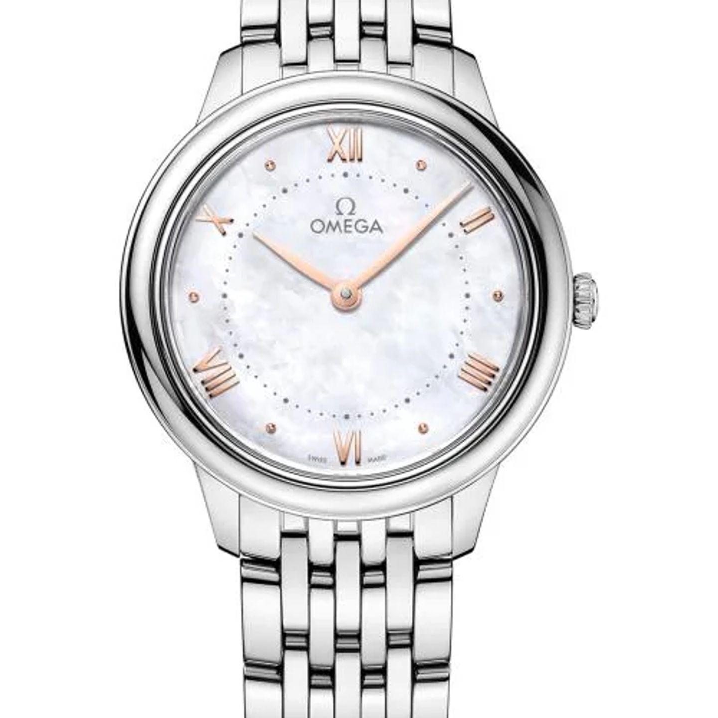 Omega De Ville 434.10.30.60.05.001 (2026) - Wit wijzerplaat 30mm Staal (1/1)