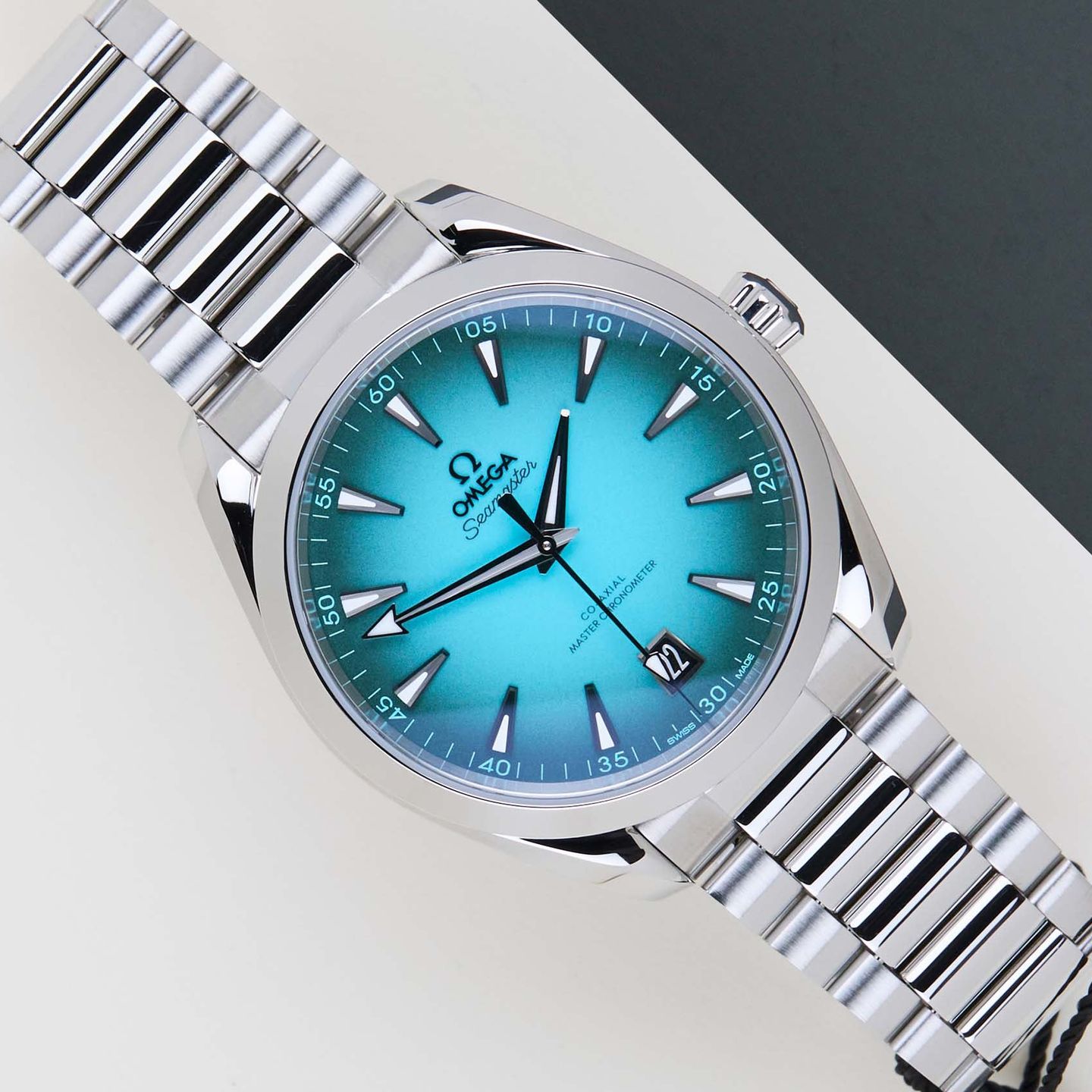 Omega Seamaster Aqua Terra 220.10.41.21.03.006 (2025) - Turquoise dial 41 mm Steel case (1/8)