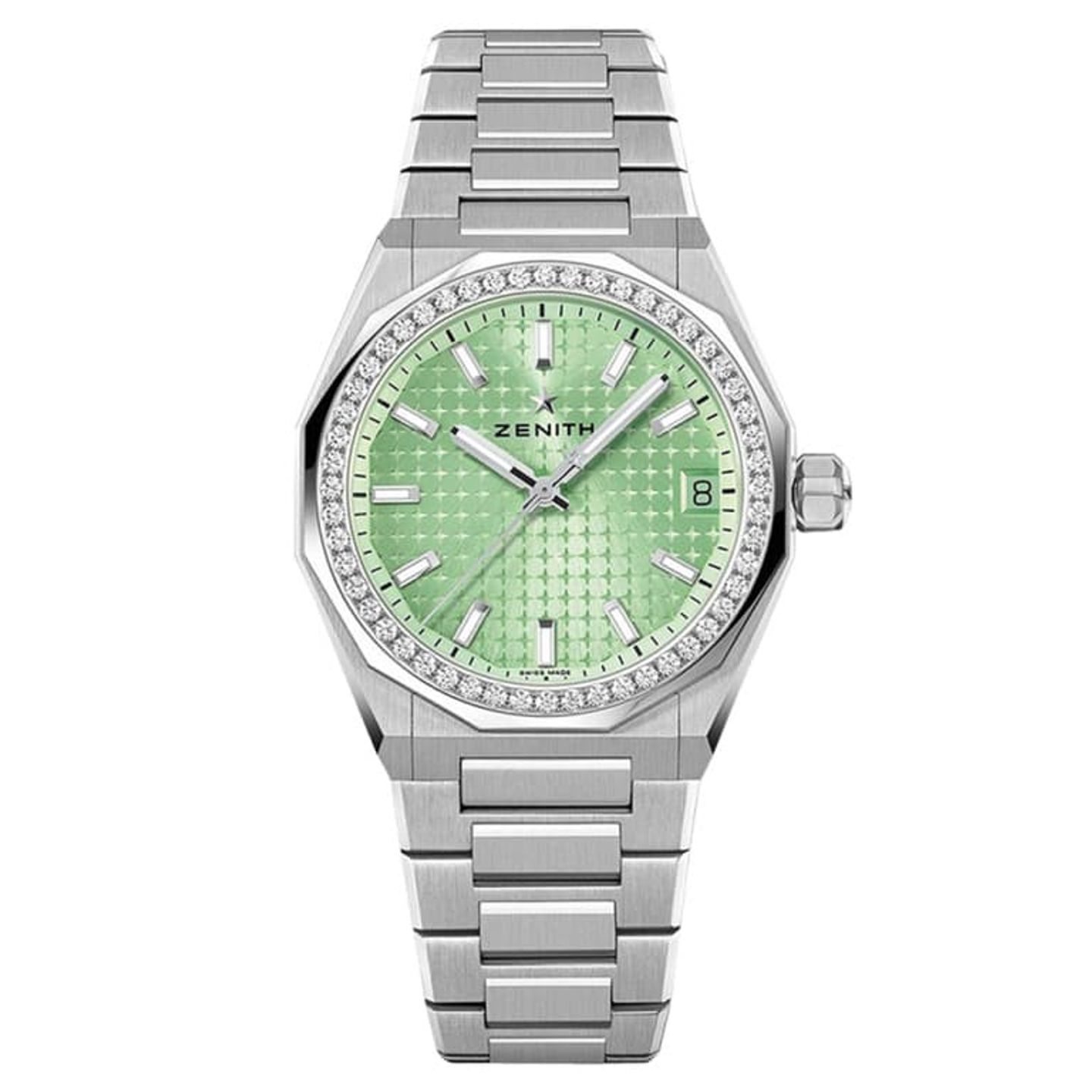 Zenith Defy Skyline 16.9400.670/61.I001 (2024) - Green dial 36 mm Steel case (1/1)