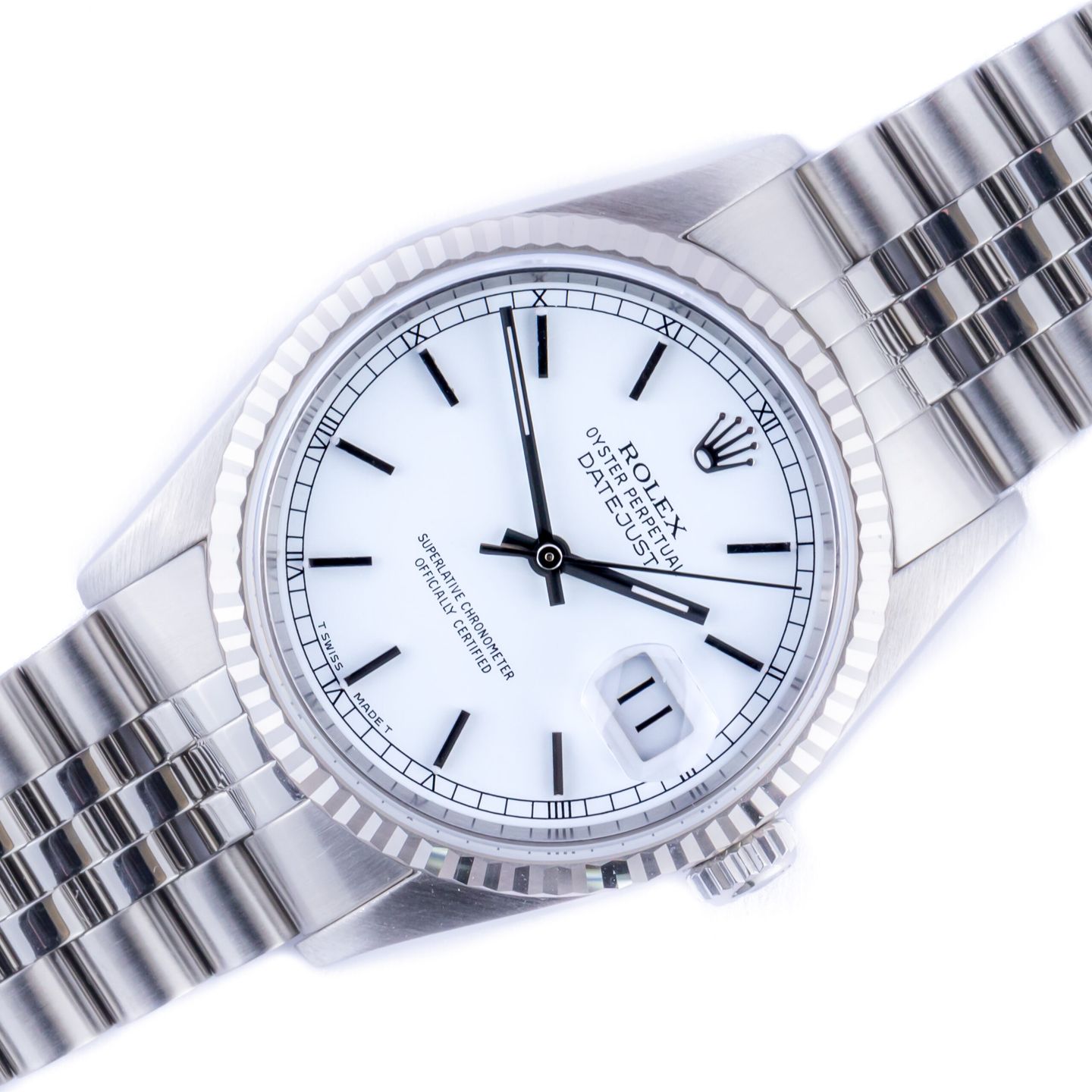 Rolex Datejust 36 16234 (1993) - 36mm Staal (1/8)