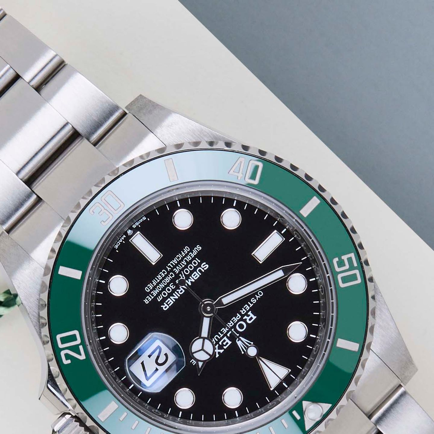 Rolex Submariner Date 126610LV (2024) - Zwart wijzerplaat 41mm Staal (4/8)
