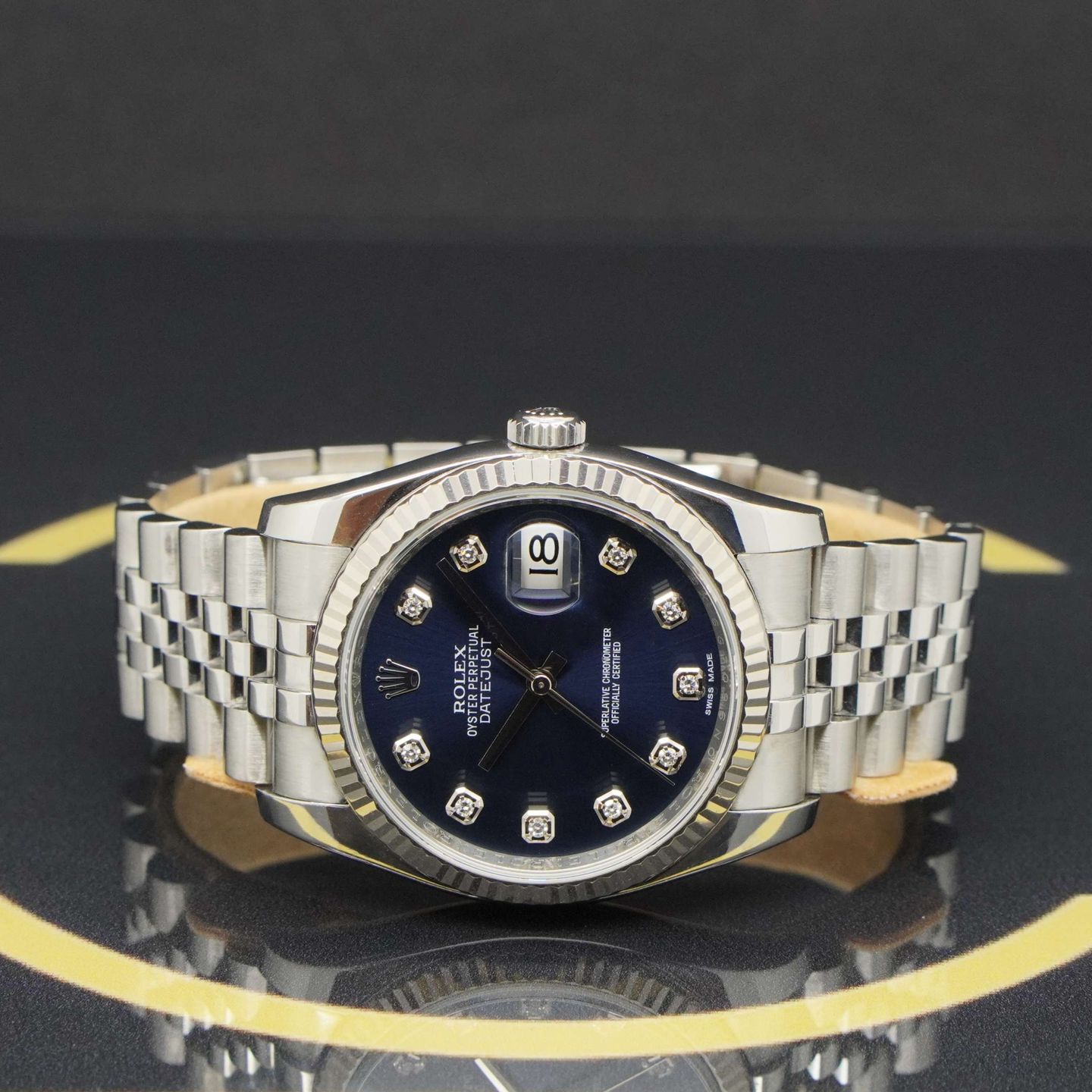 Rolex Datejust 36 116234 (2016) - Blue dial 36 mm Steel case (4/7)