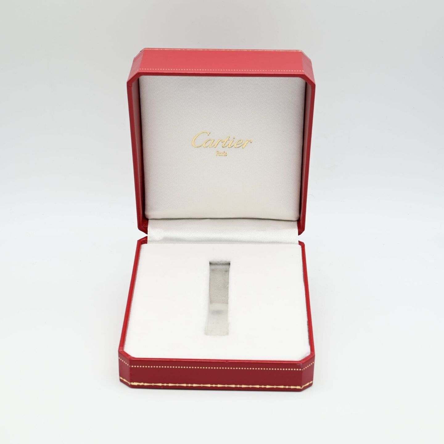 Cartier Santos Galbée 1567 (Unknown (random serial)) - White dial 24 mm Gold/Steel case (2/8)