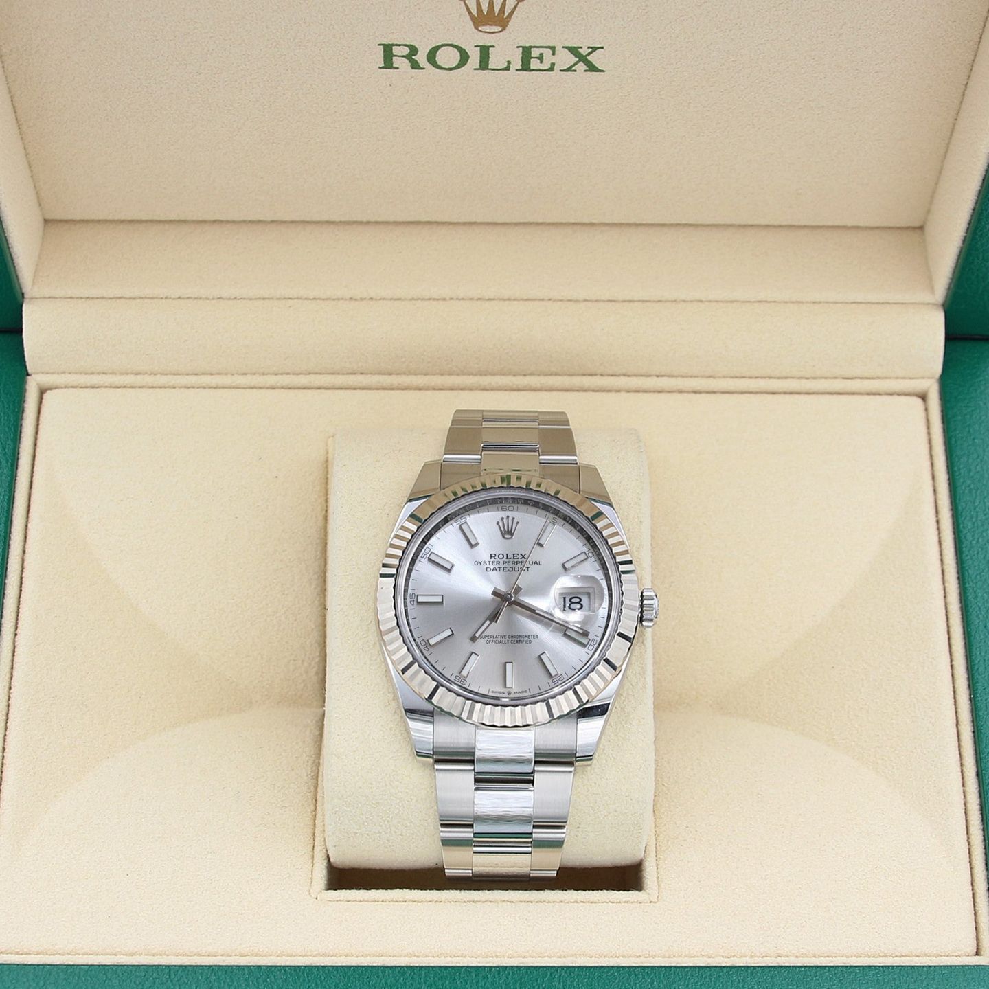 Rolex Datejust 41 126334 (Onbekend (willekeurig serienummer)) - 41mm Staal (1/5)