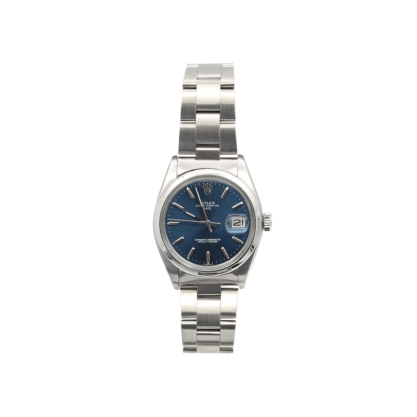 Rolex Oyster Perpetual Date 1500 (Onbekend (willekeurig serienummer)) - 34mm Staal (1/7)