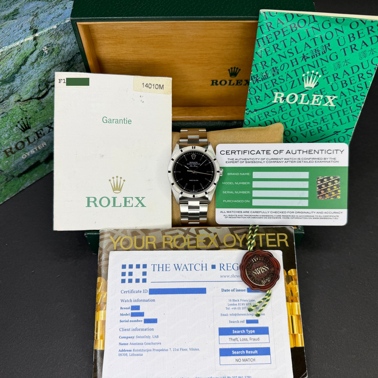 Rolex Air-King 14010 - (4/8)