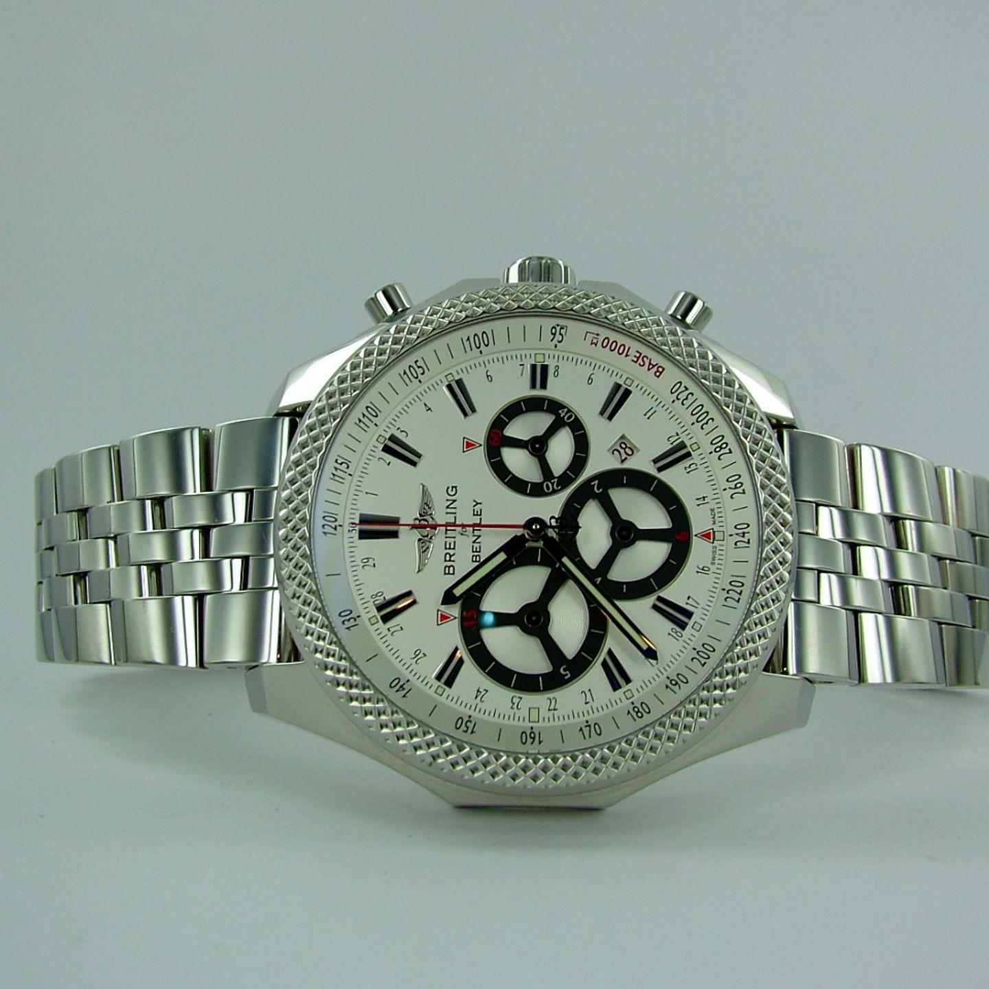 Breitling for Bentley - (2012) - White dial 49 mm Steel case (1/7)