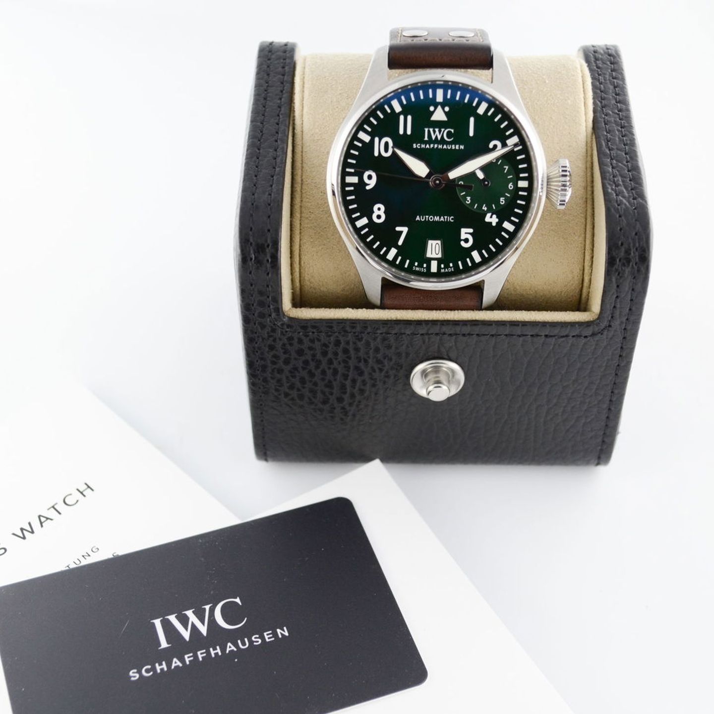 IWC Big Pilot IW501015 (2022) - Green dial 46 mm Steel case (7/7)
