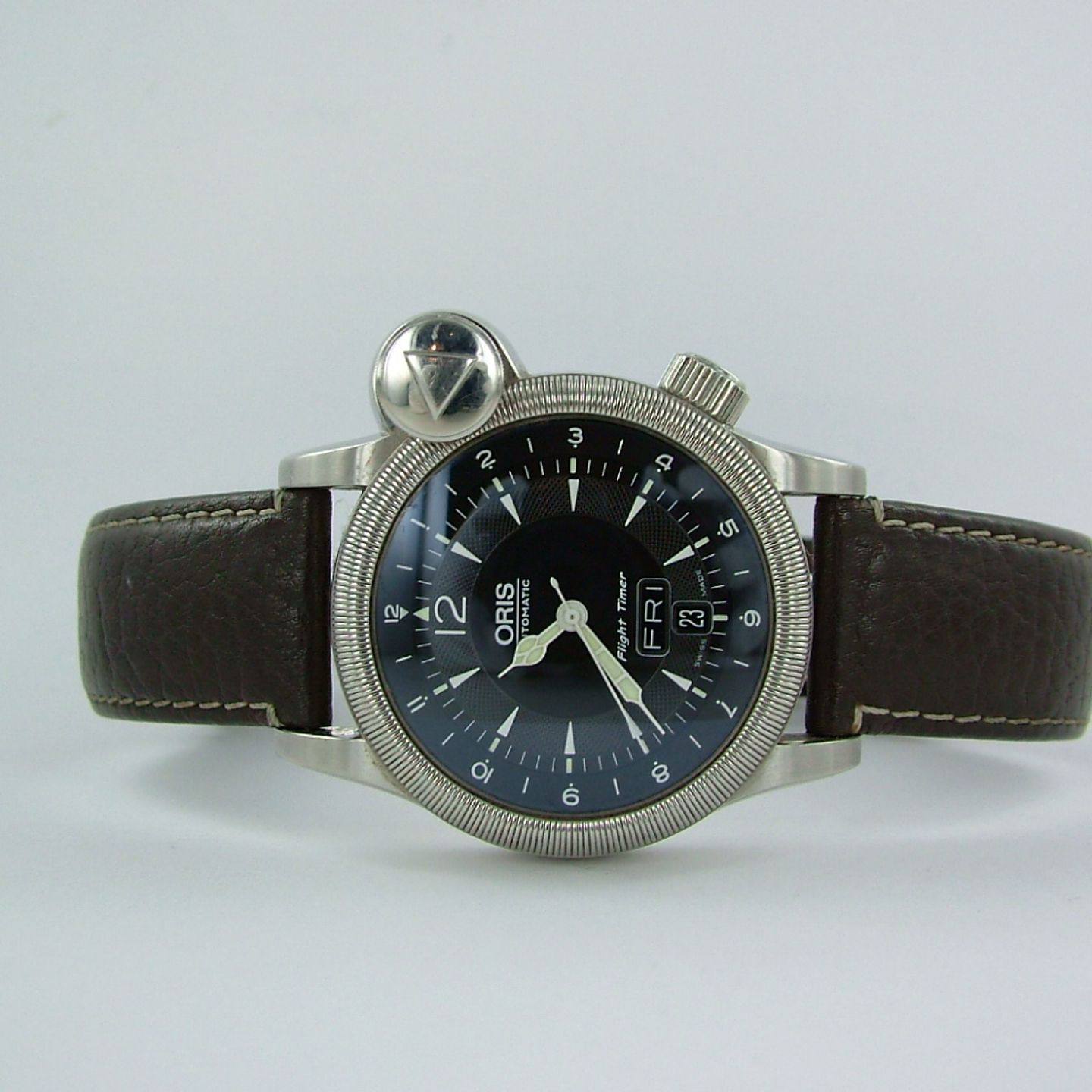 Oris Flight Timer - (2008) - Black dial 42 mm Steel case (1/6)