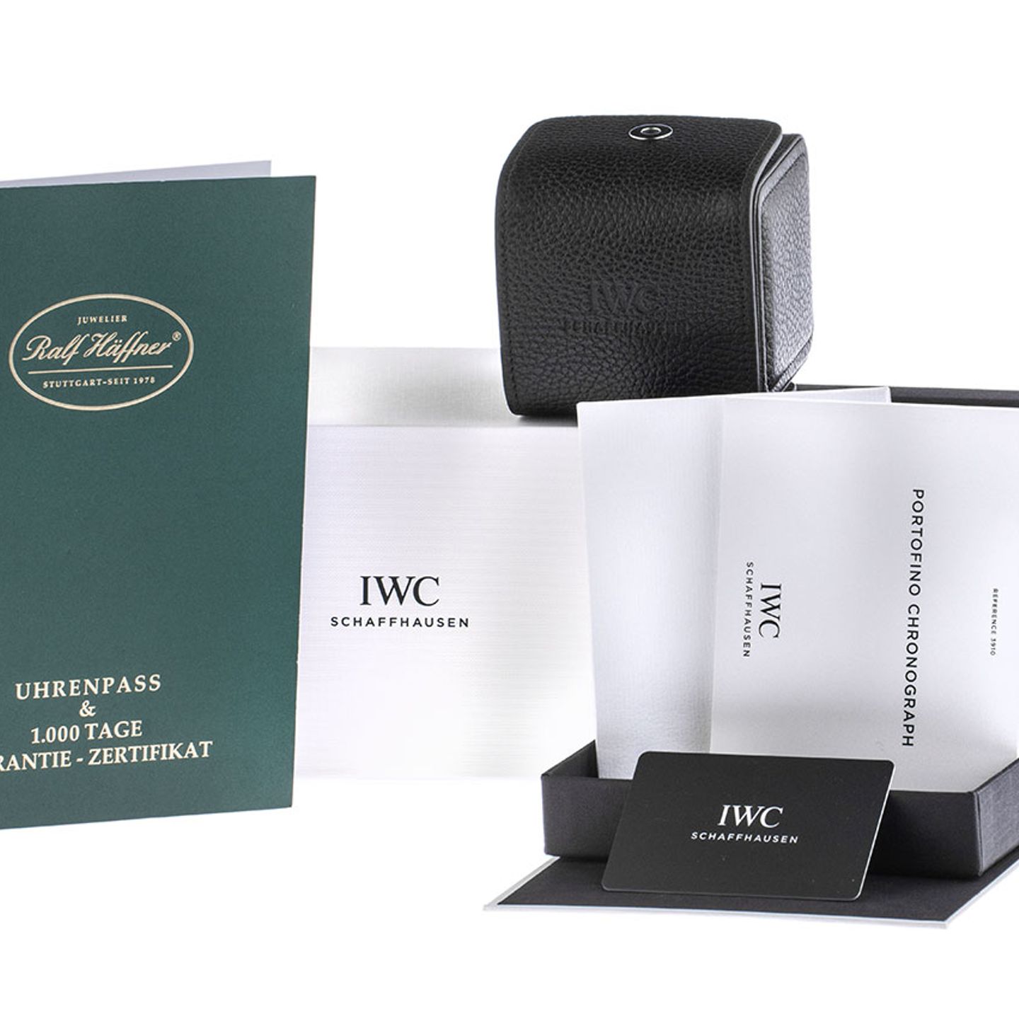 IWC Pilot Spitfire Chronograph IW387903 (2024) - Zwart wijzerplaat 41mm Staal (2/7)