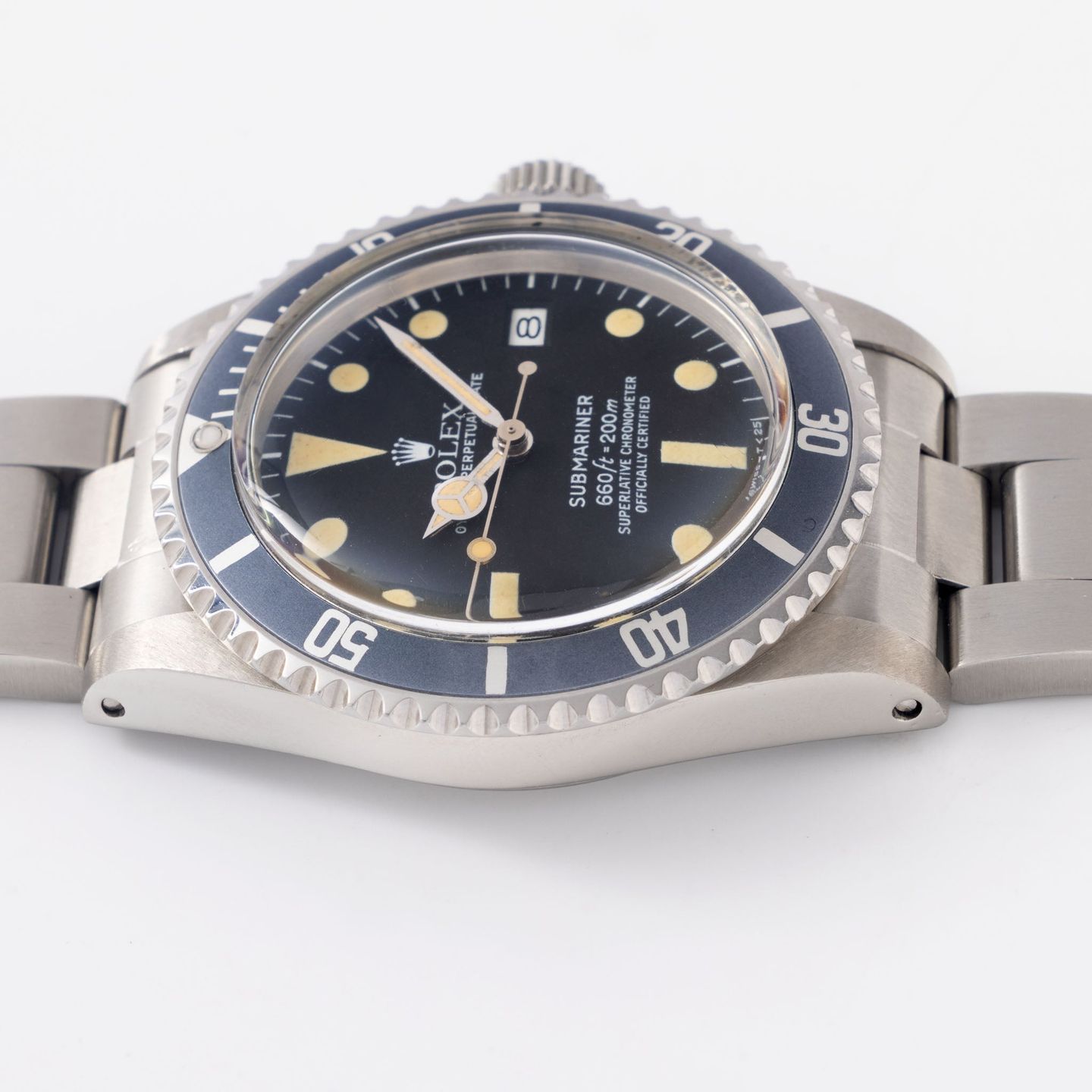 Rolex Submariner Date 1680 (1978) - Zwart wijzerplaat 40mm Staal (8/8)