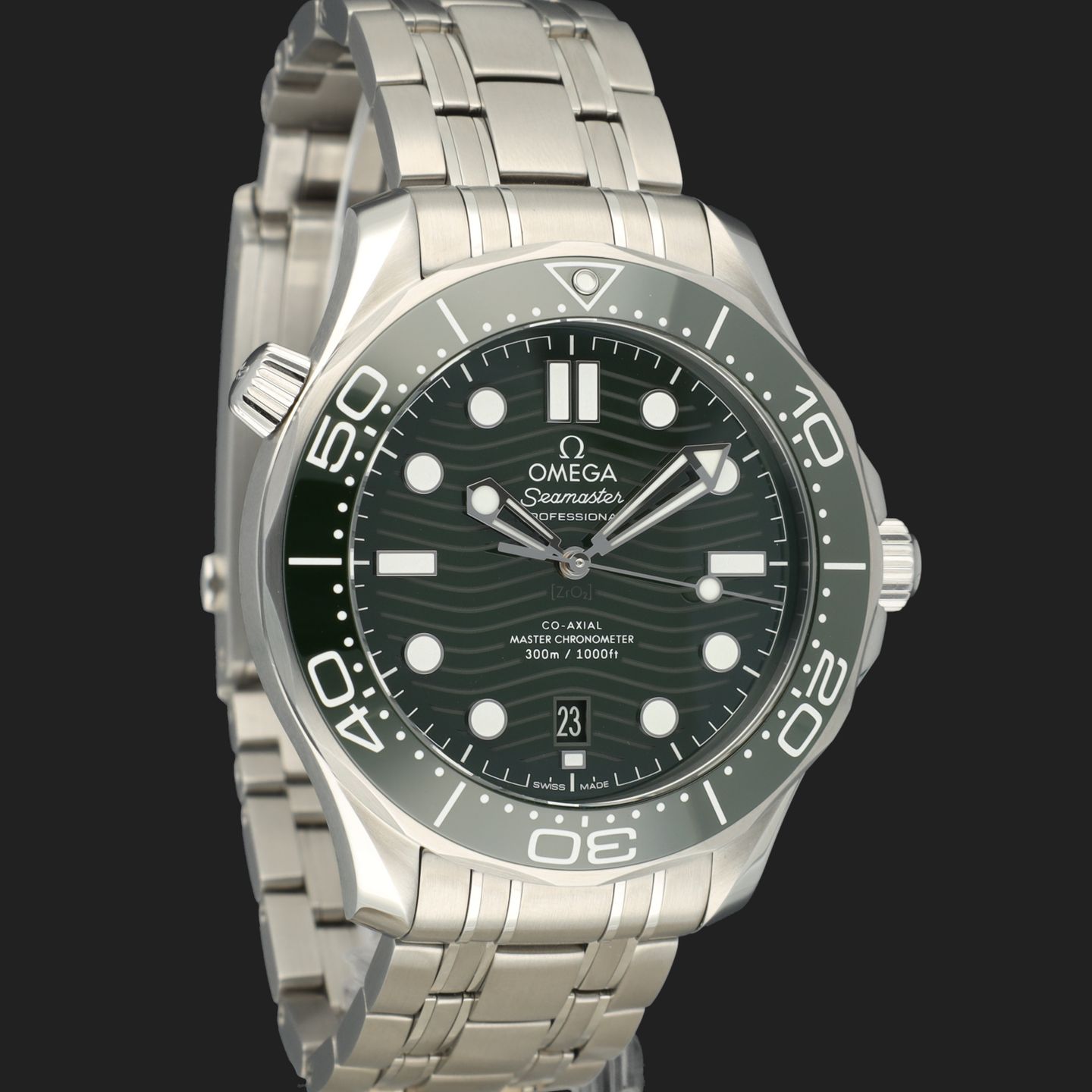 Omega Seamaster Diver 300 M 210.30.42.20.10.001 (2026) - Green dial 42 mm Steel case (4/8)