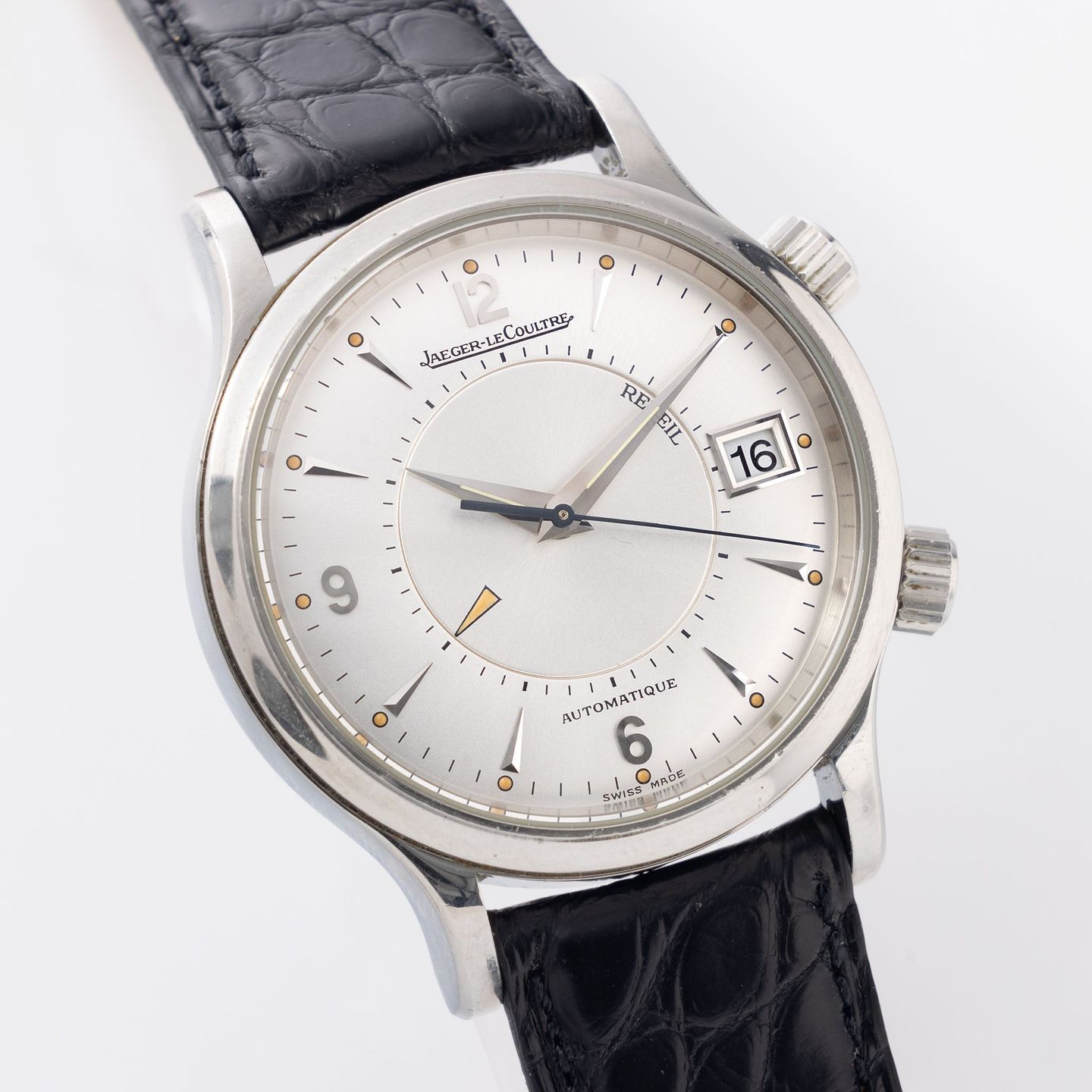 Jaeger-LeCoultre Master Memovox 141.8.97 (1995) - Silver dial 39 mm Steel case (1/8)
