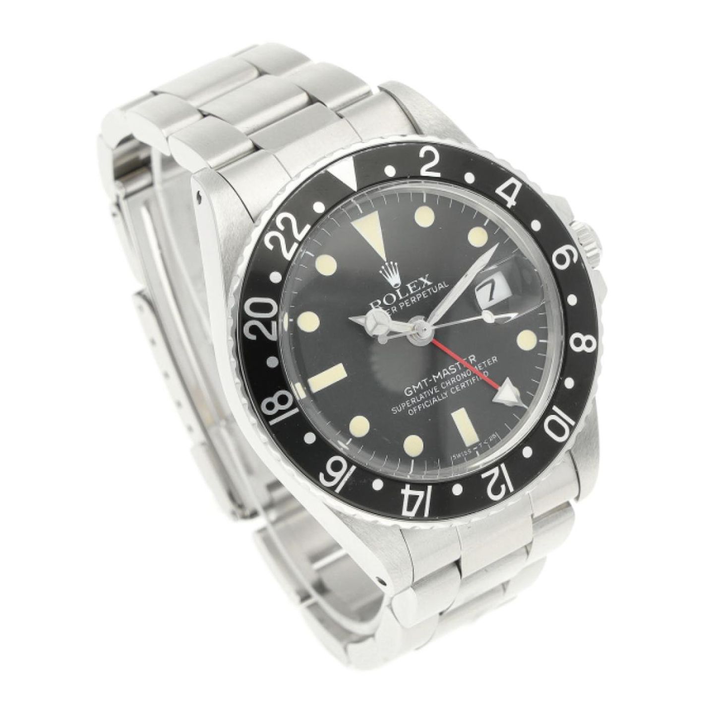 Rolex GMT-Master 1675 (1973) - Zwart wijzerplaat 40mm Staal (3/7)