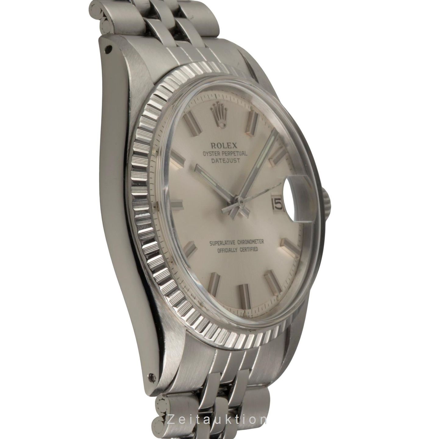 Rolex Datejust 1603 (1971) - Silver dial 36 mm Steel case (6/8)