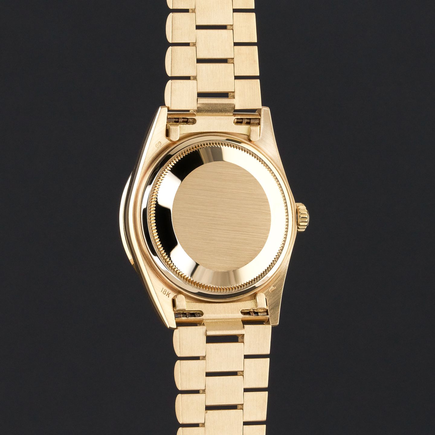 Rolex Day-Date 36 18048 (1986) - Bruin wijzerplaat 36mm Geelgoud (8/8)