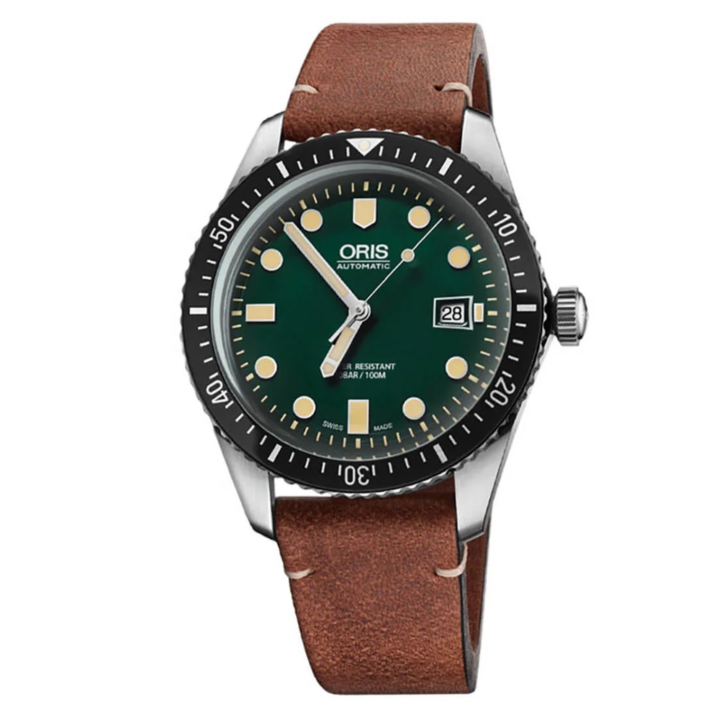 Oris Divers Sixty Five 01 733 7720 4057-07 5 21 45 (2023) - Green dial 42 mm Steel case (3/3)