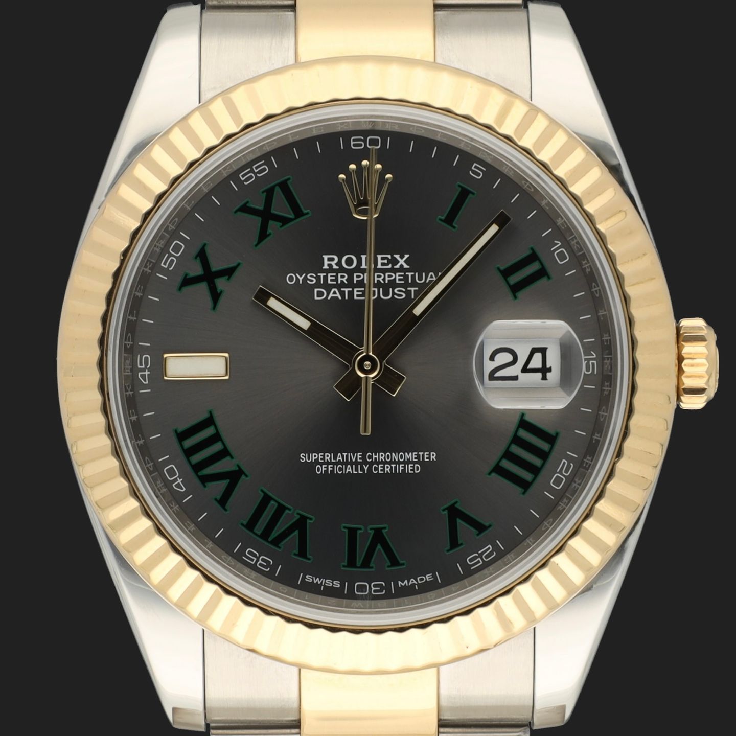 Rolex Datejust 41 126333 (2018) - 41 mm Gold/Steel case (2/8)