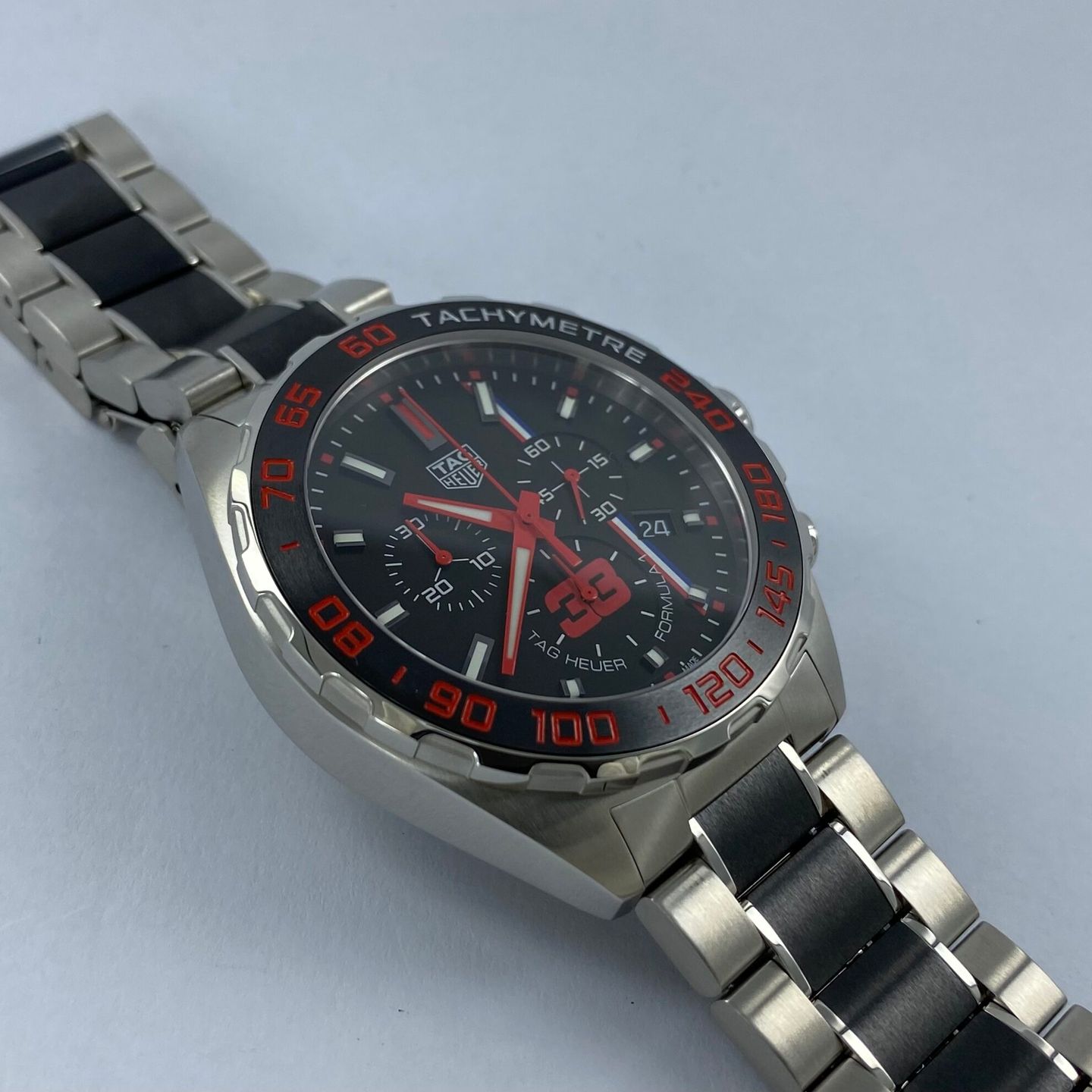 TAG Heuer Formula 1 Quartz CAZ101U.BA0843 (Unknown (random serial)) - Black dial 43 mm Steel case (6/8)