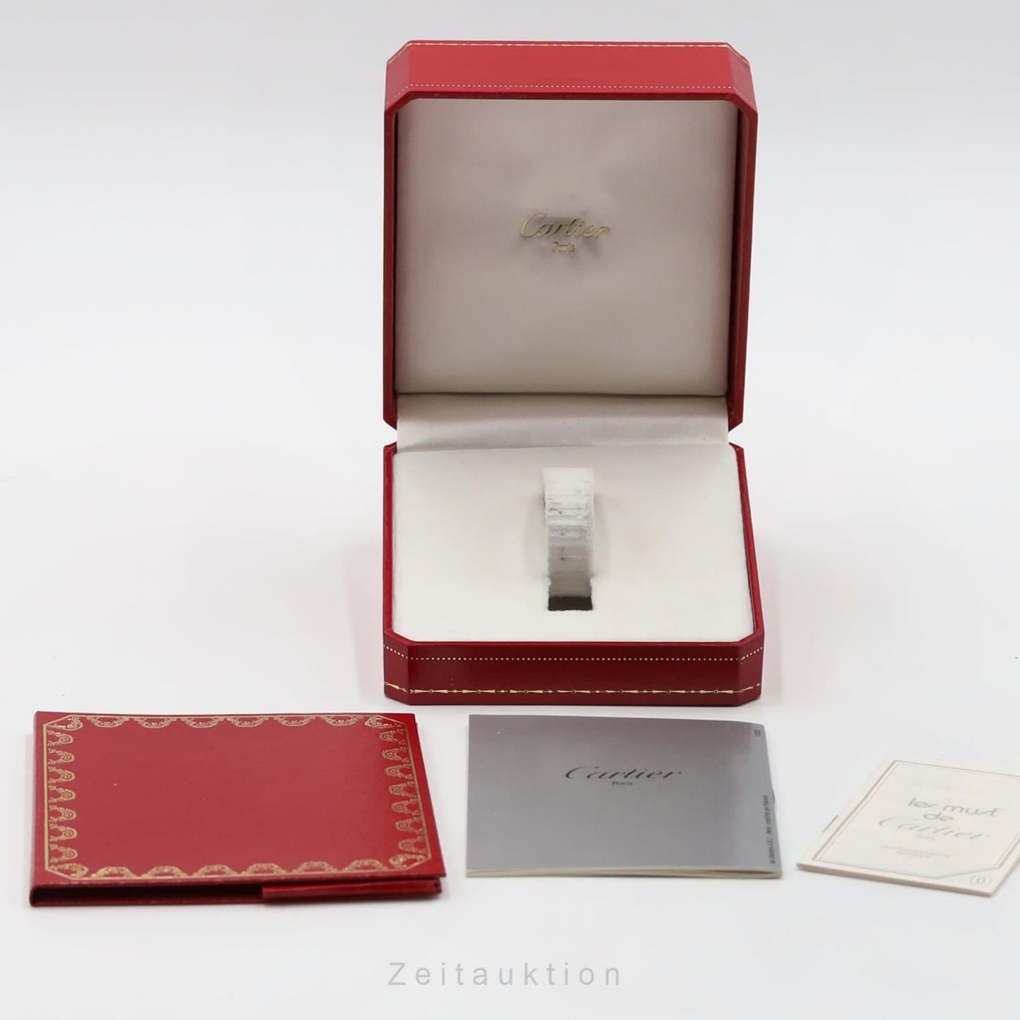 Cartier Santos 0907 (1990) - 25mm Goud/Staal (7/8)