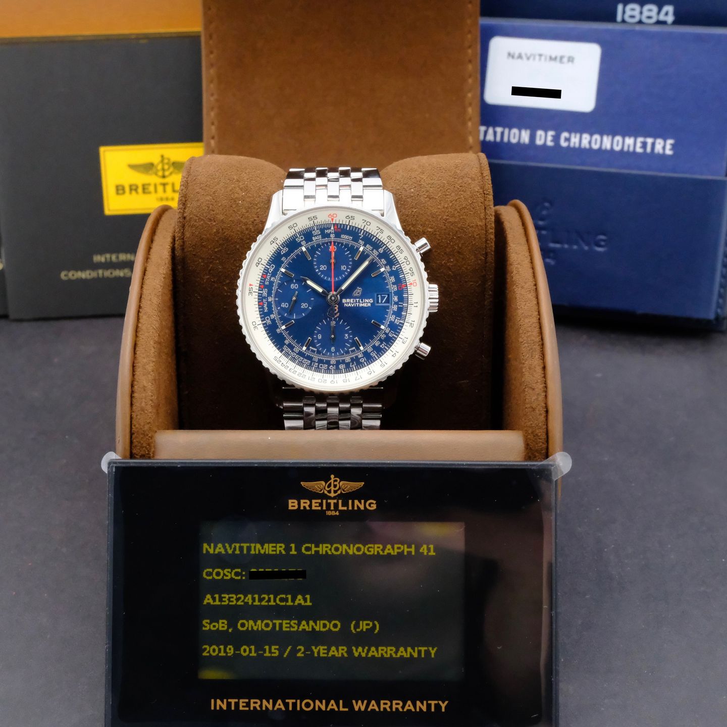Breitling Navitimer Heritage A13324 (2019) - 41 mm Steel case (3/8)