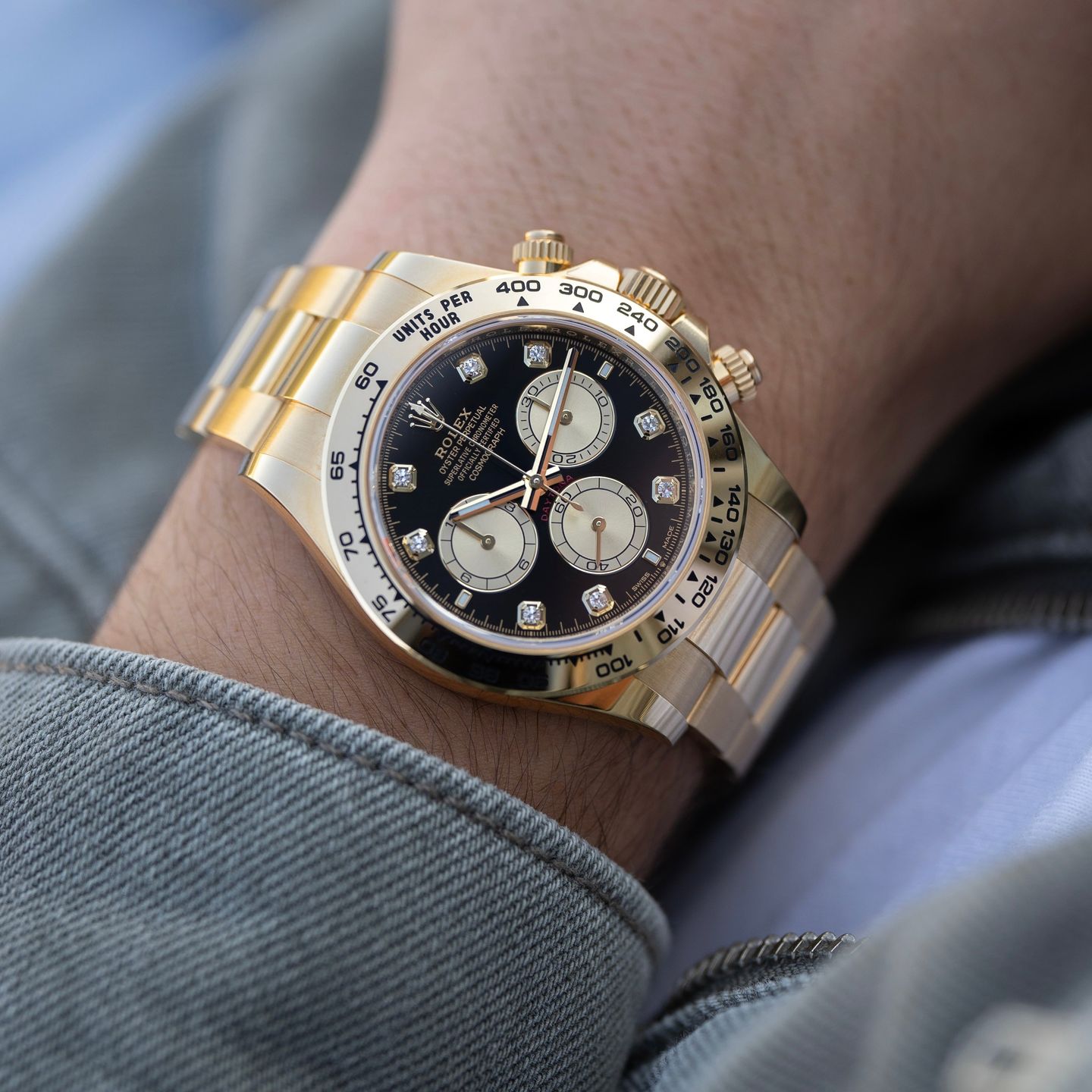 Rolex Daytona 126508 (2023) - 40 mm Yellow Gold case (2/3)