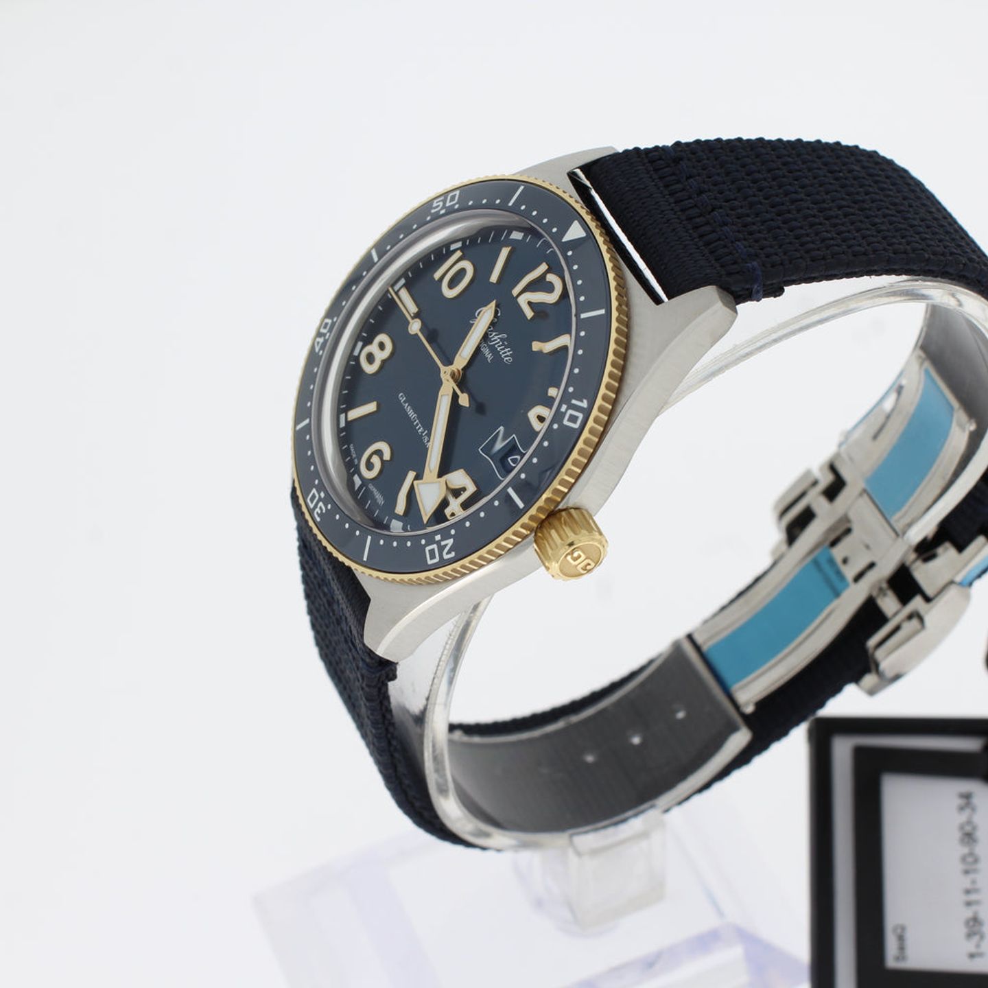 Glashütte Original SeaQ 1-39-11-10-90-34 (2025) - Blue dial 40 mm Steel case (2/4)