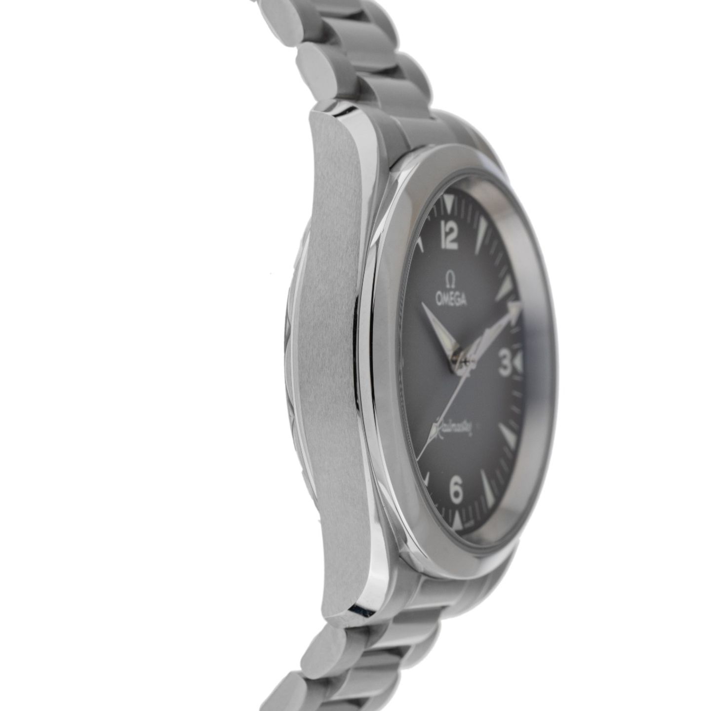 Omega Seamaster Railmaster 235.10.38.20.06.001 (2025) - Grey dial 38 mm Steel case (5/7)