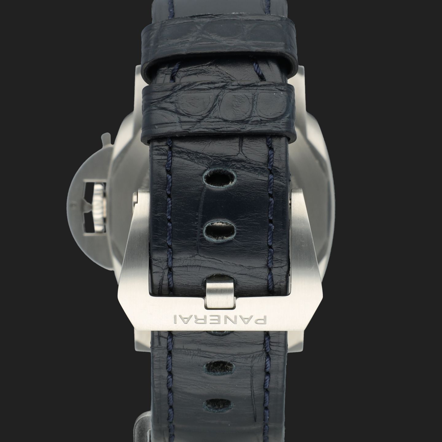 Panerai Luminor Marina PAM01370 (2024) - Blauw wijzerplaat 40mm Staal (6/8)