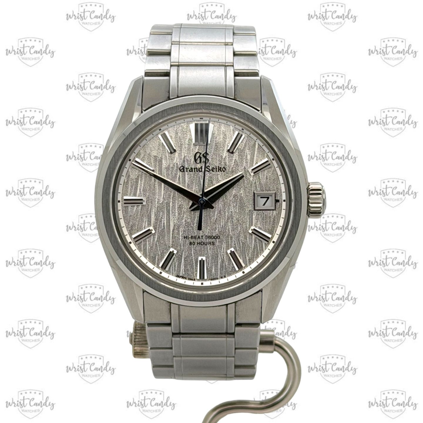 Grand Seiko Heritage Collection SLGH005 (Onbekend (willekeurig serienummer)) - Blauw wijzerplaat 41mm Staal (3/8)