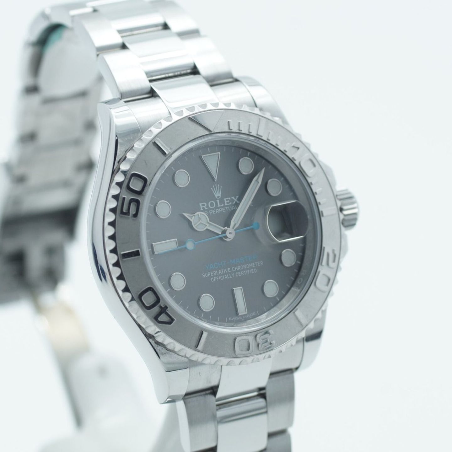 Rolex Yacht-Master 40 116622 (2018) - Grey dial 40 mm Steel case (4/8)