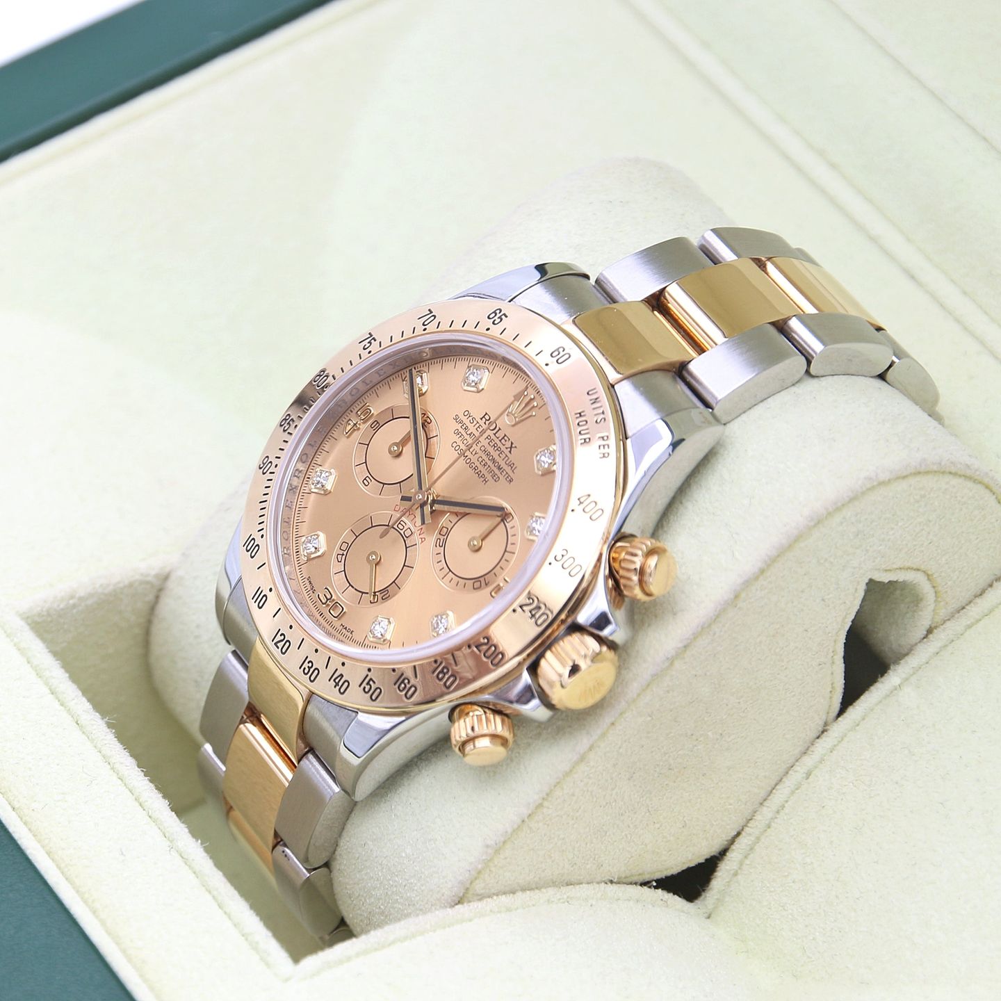 Rolex Daytona 116523 (Unknown (random serial)) - 40 mm Gold/Steel case (4/8)