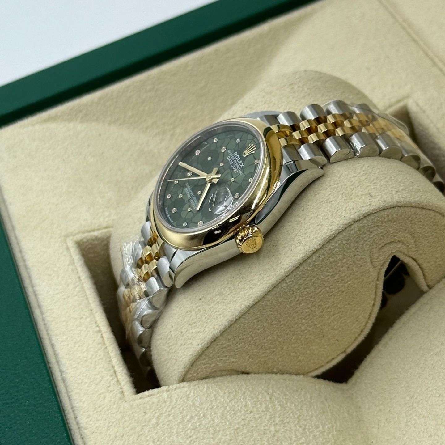 Rolex Datejust 31 278243 (2024) - Groen wijzerplaat 31mm Staal (6/8)