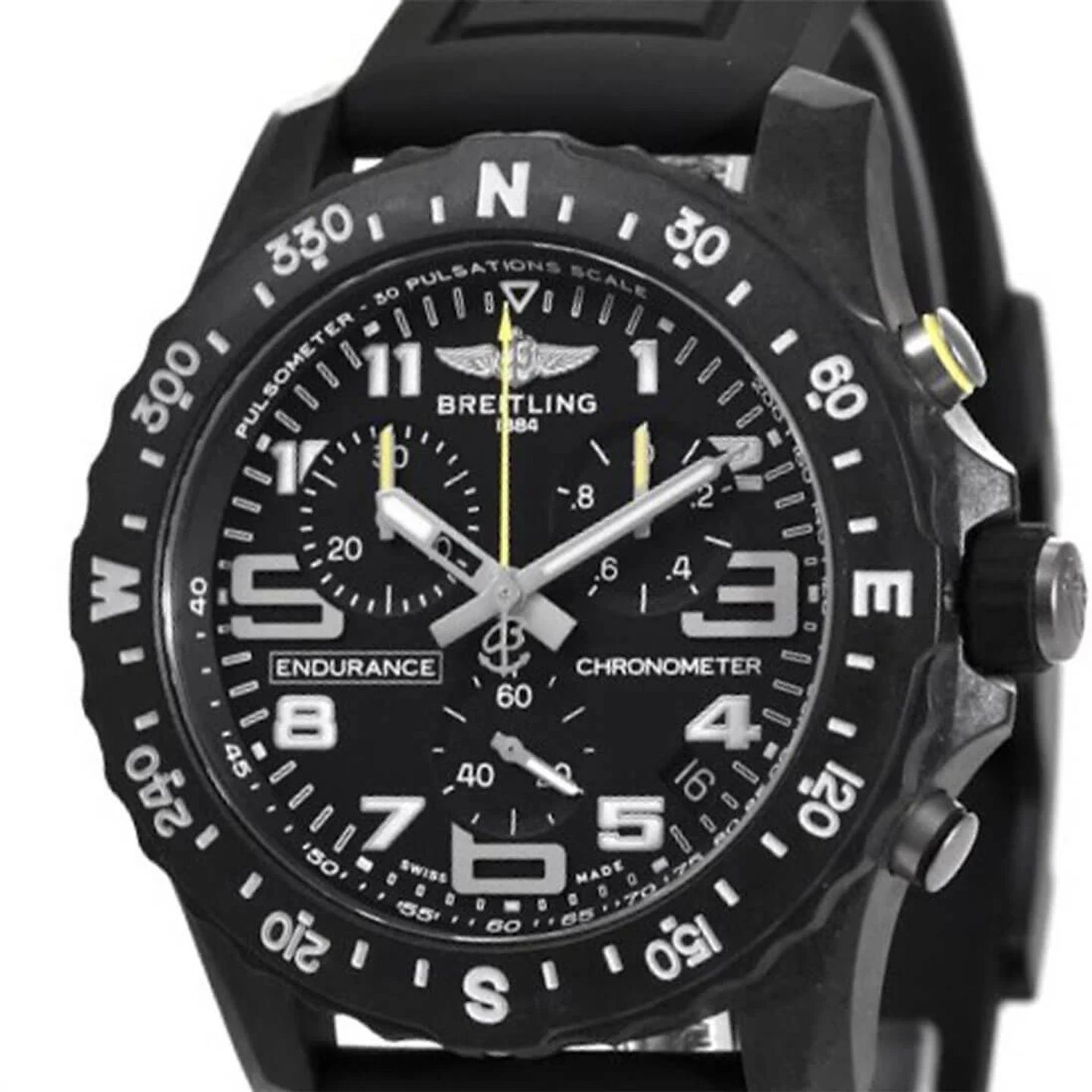 Breitling Endurance Pro X82310E51B1S1 (2024) - Zwart wijzerplaat 44mm Plastic (2/2)