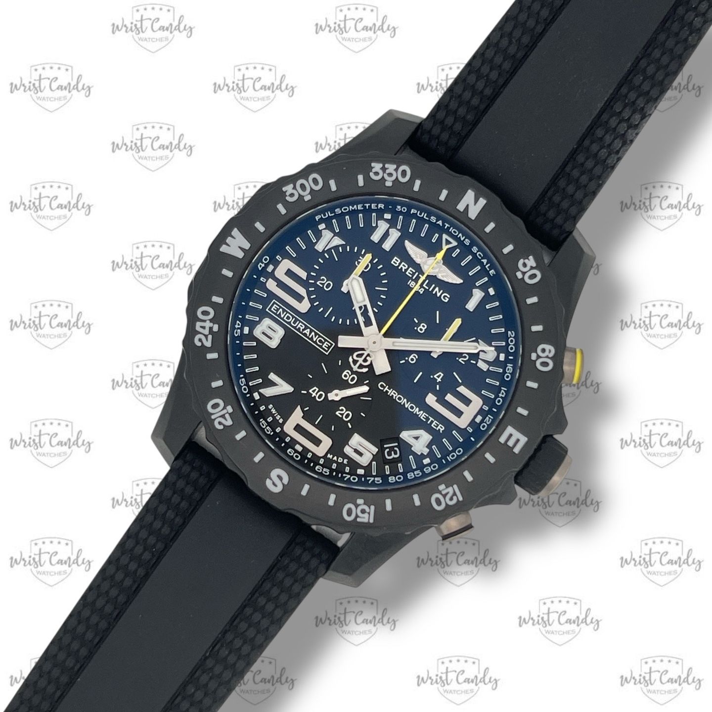 Breitling Endurance Pro X82310E51B1S2 (2025) - Black dial 45 mm Plastic case (3/8)