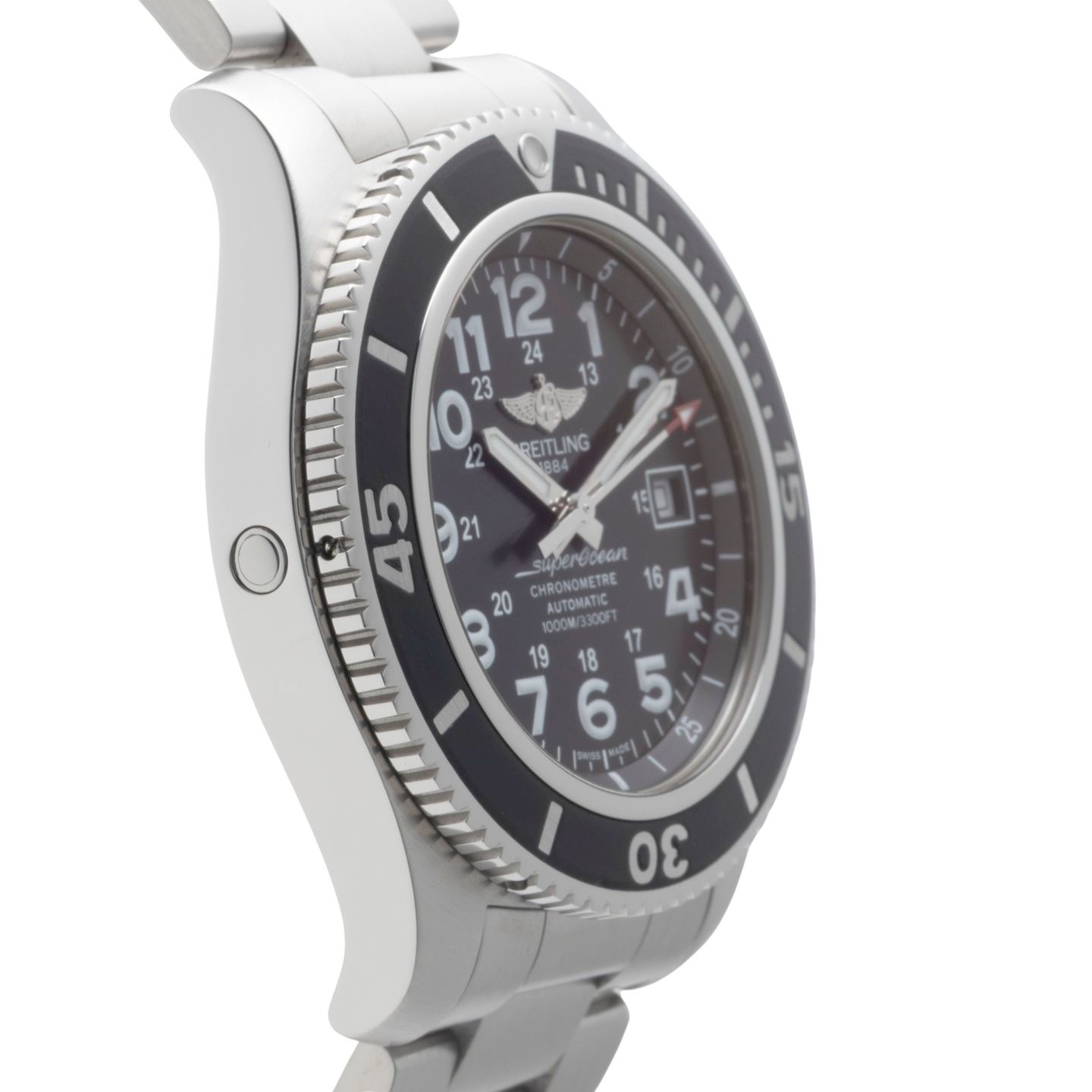 Breitling Superocean II 44 A17392D7/BD68 (Unknown (random serial)) - Black dial 44 mm Steel case (7/8)