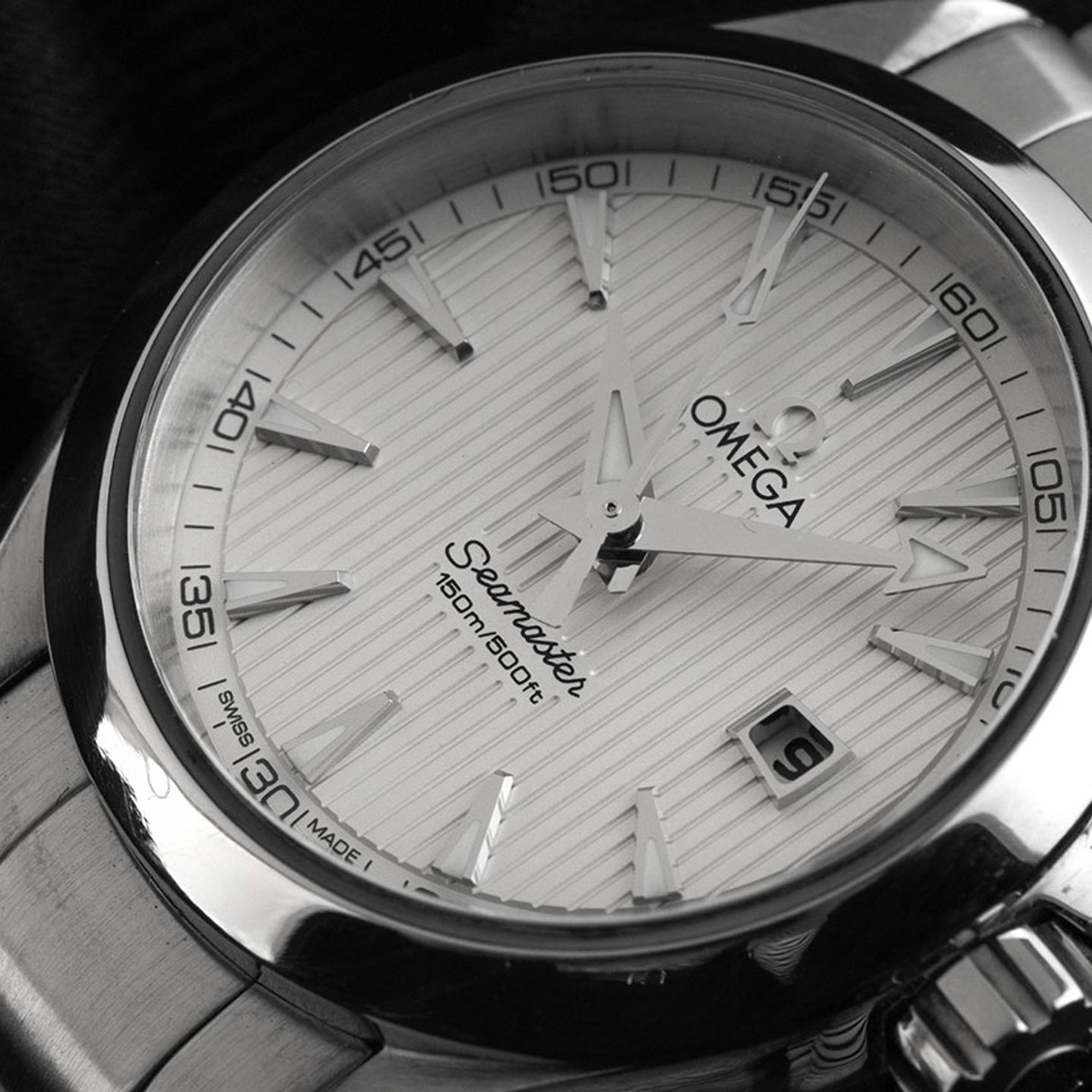 Omega Seamaster Aqua Terra 231.10.30.61.02.001 (2014) - Zilver wijzerplaat 30mm Staal (3/7)