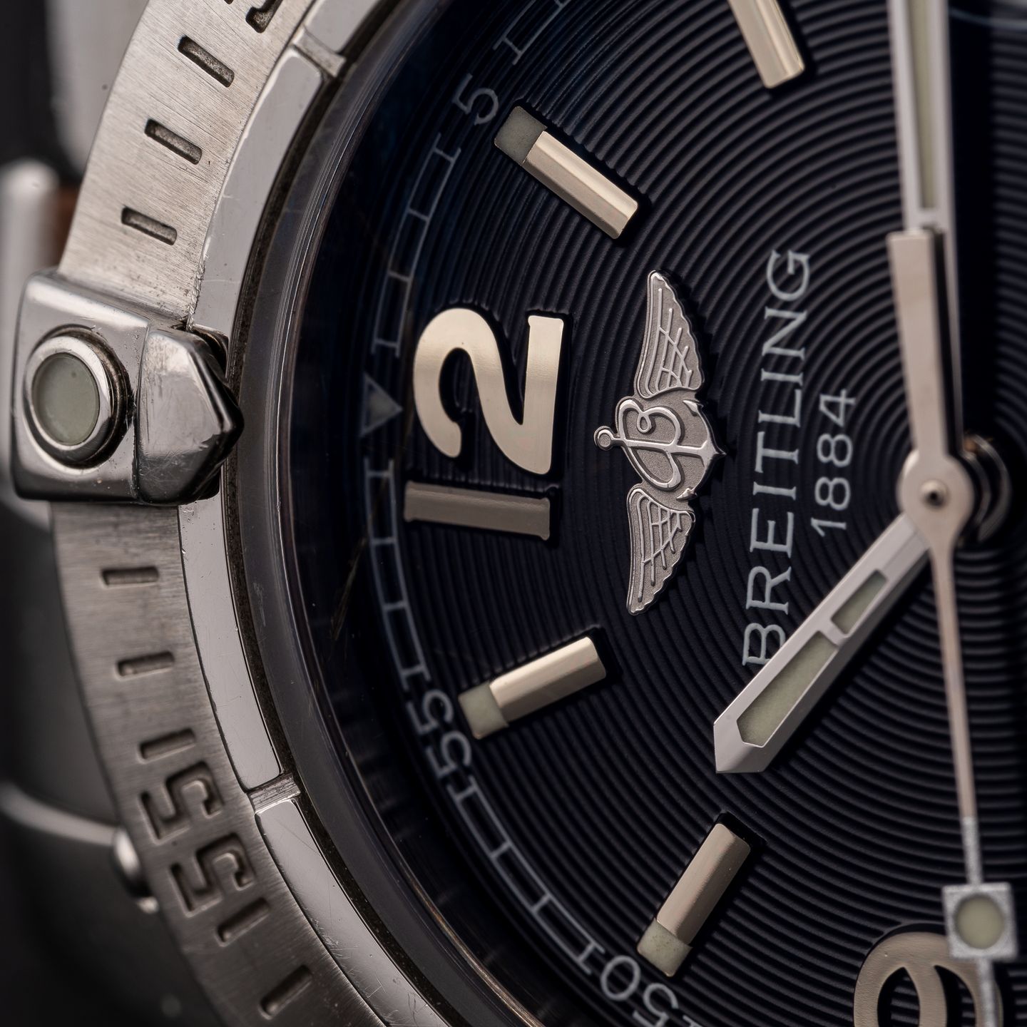 Breitling Colt Oceane A77350 (2003) - Black dial 39 mm Steel case (4/8)