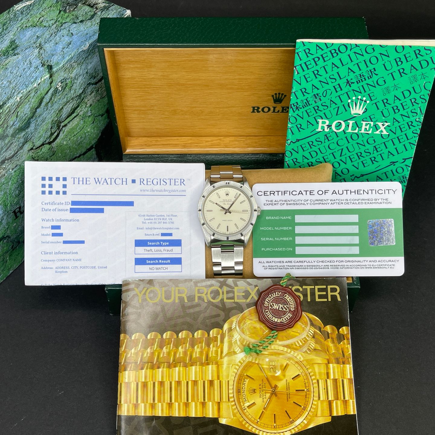 Rolex Air-King 14010 (1996) - 34 mm Steel case (2/8)