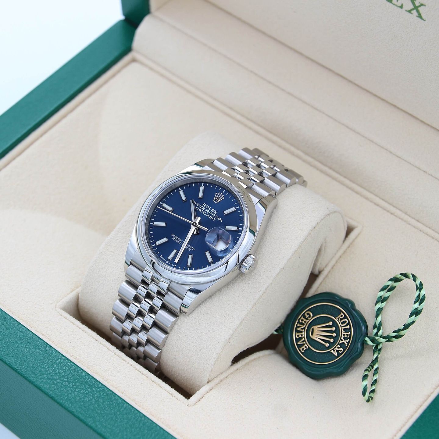 Rolex Datejust 36 126200 (2021) - 36 mm Steel case (1/8)