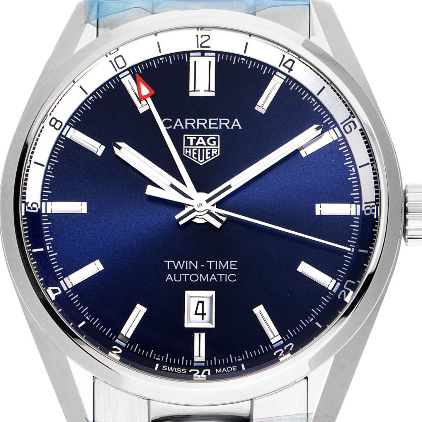 TAG Heuer Carrera Calibre 7 WBN201A.BA0640 (2023) - Blue dial 41 mm Steel case (1/7)