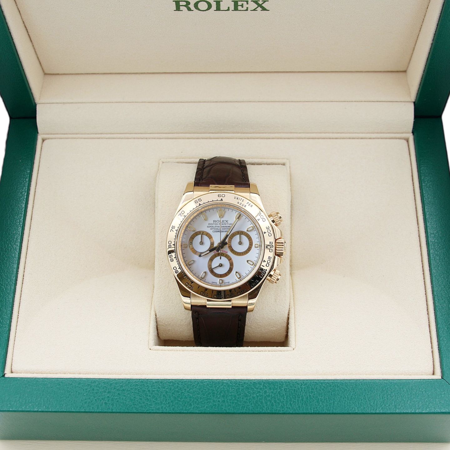 Rolex Daytona 116518 (Onbekend (willekeurig serienummer)) - 40mm Geelgoud (2/6)