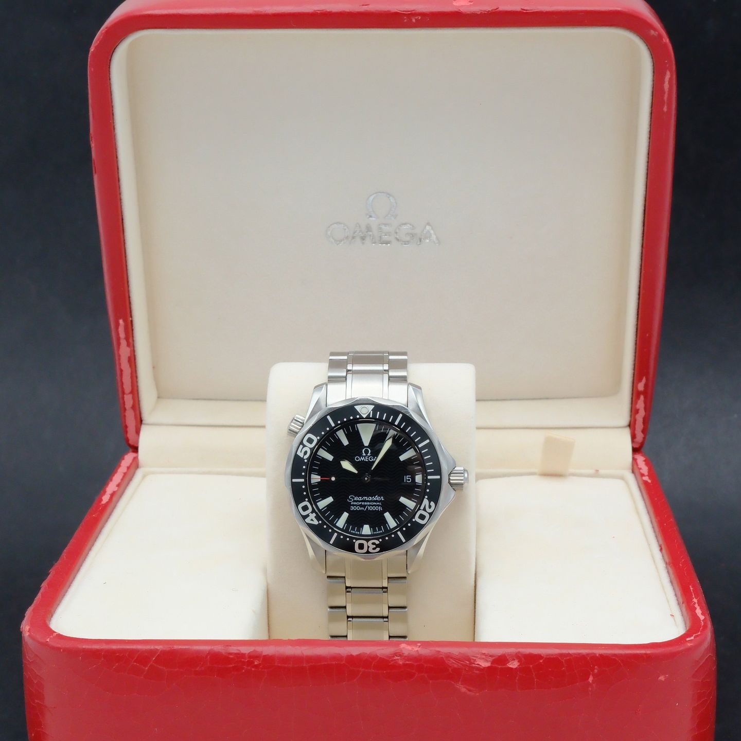Omega Seamaster Diver 300 M 2262.50.00 (1998) - Black dial 36 mm Steel case (3/8)