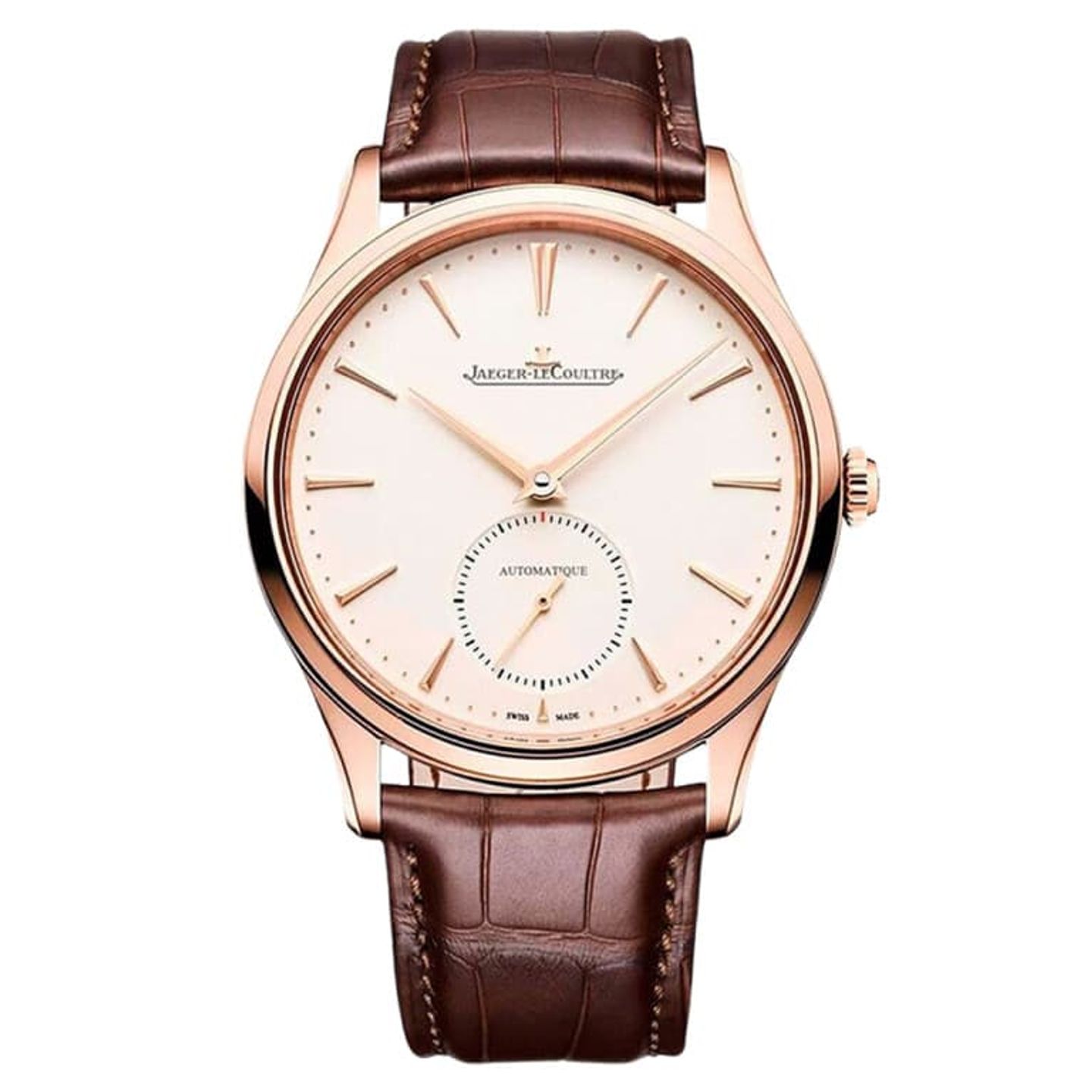 Jaeger-LeCoultre Master Ultra Thin Q1212510 (2024) - Wit wijzerplaat 39mm Roségoud (1/1)