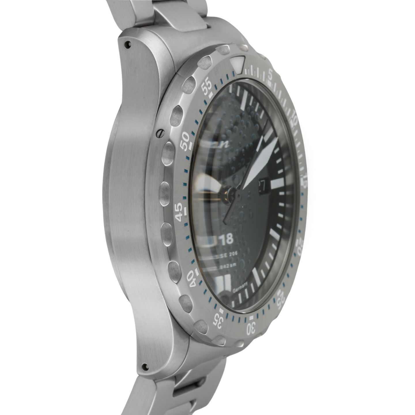 Sinn Unknown 1028.010 (Unknown (random serial)) - Blue dial 44 mm Steel case (7/8)