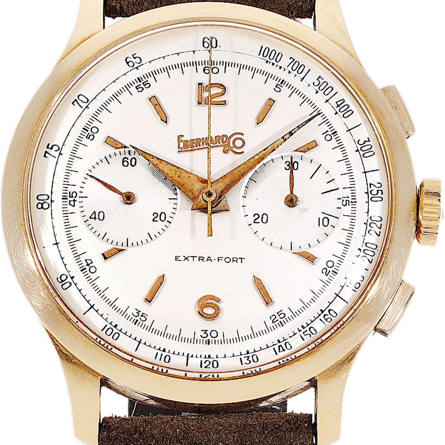 Eberhard & Co. Extra-Fort 14007 (1946) - 40 mm Yellow Gold case (3/6)