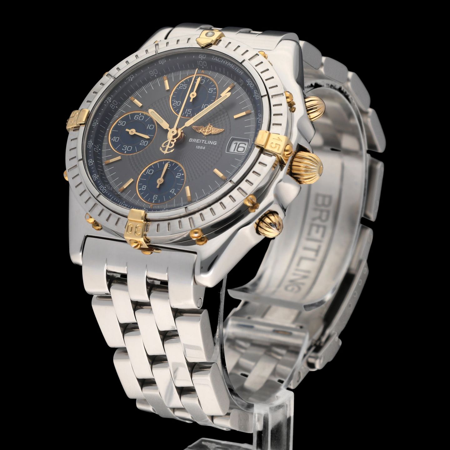 Breitling Chronomat B13050.1 (1995) - Grey dial 39 mm Steel case (4/7)