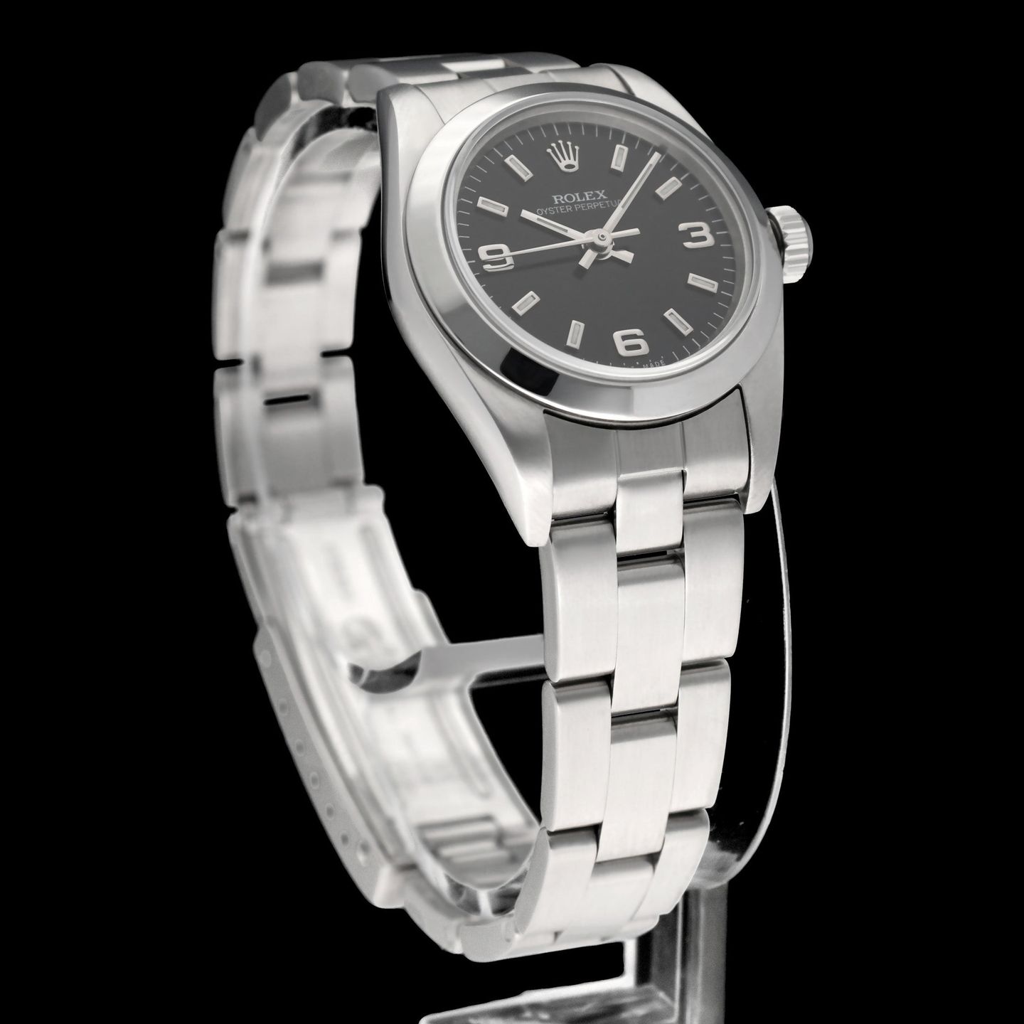 Rolex Oyster Perpetual 76080 (2000) - 24 mm Steel case (6/8)